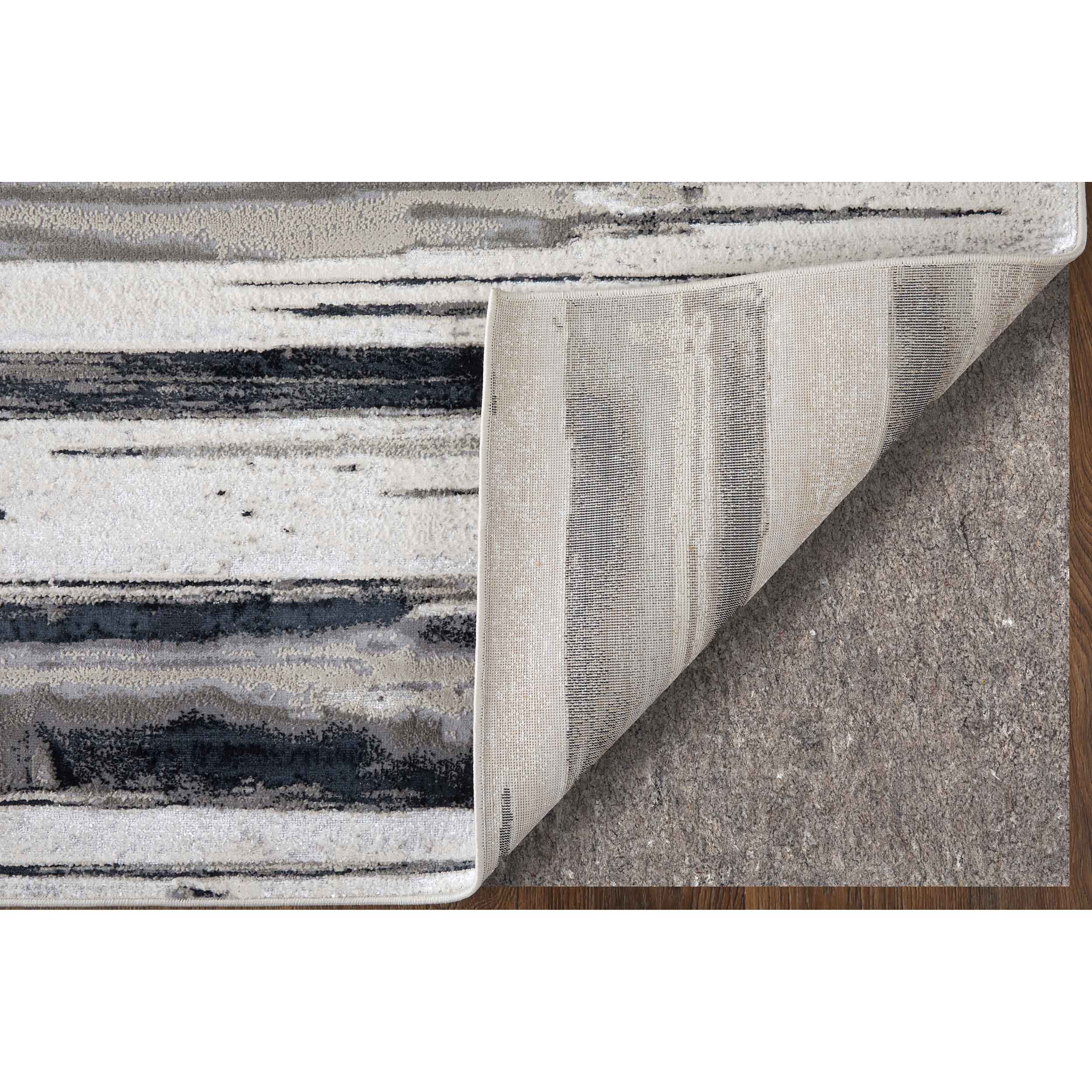 Feizy Rug Micah 3049F, Silver - Image 3
