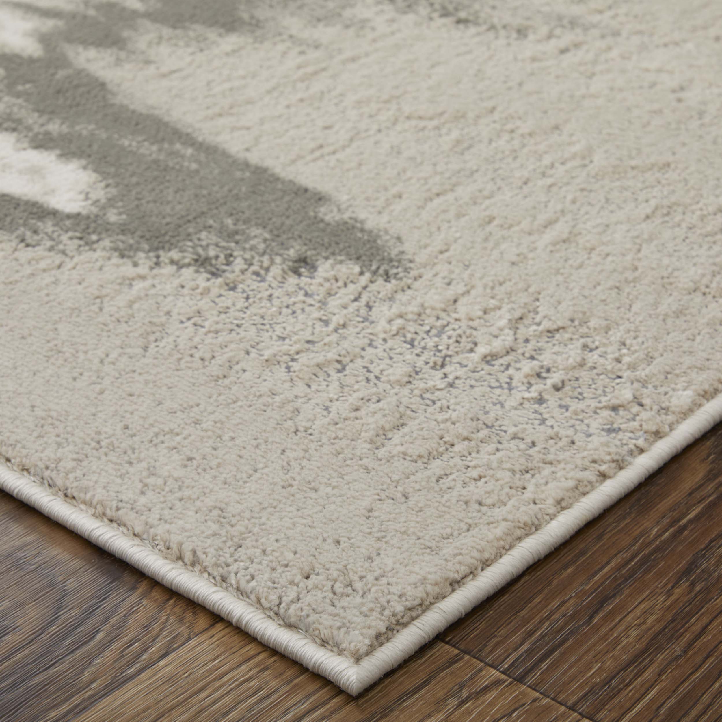 Feizy Rug Micah 39LQF, Ivory/Silver - Image 2