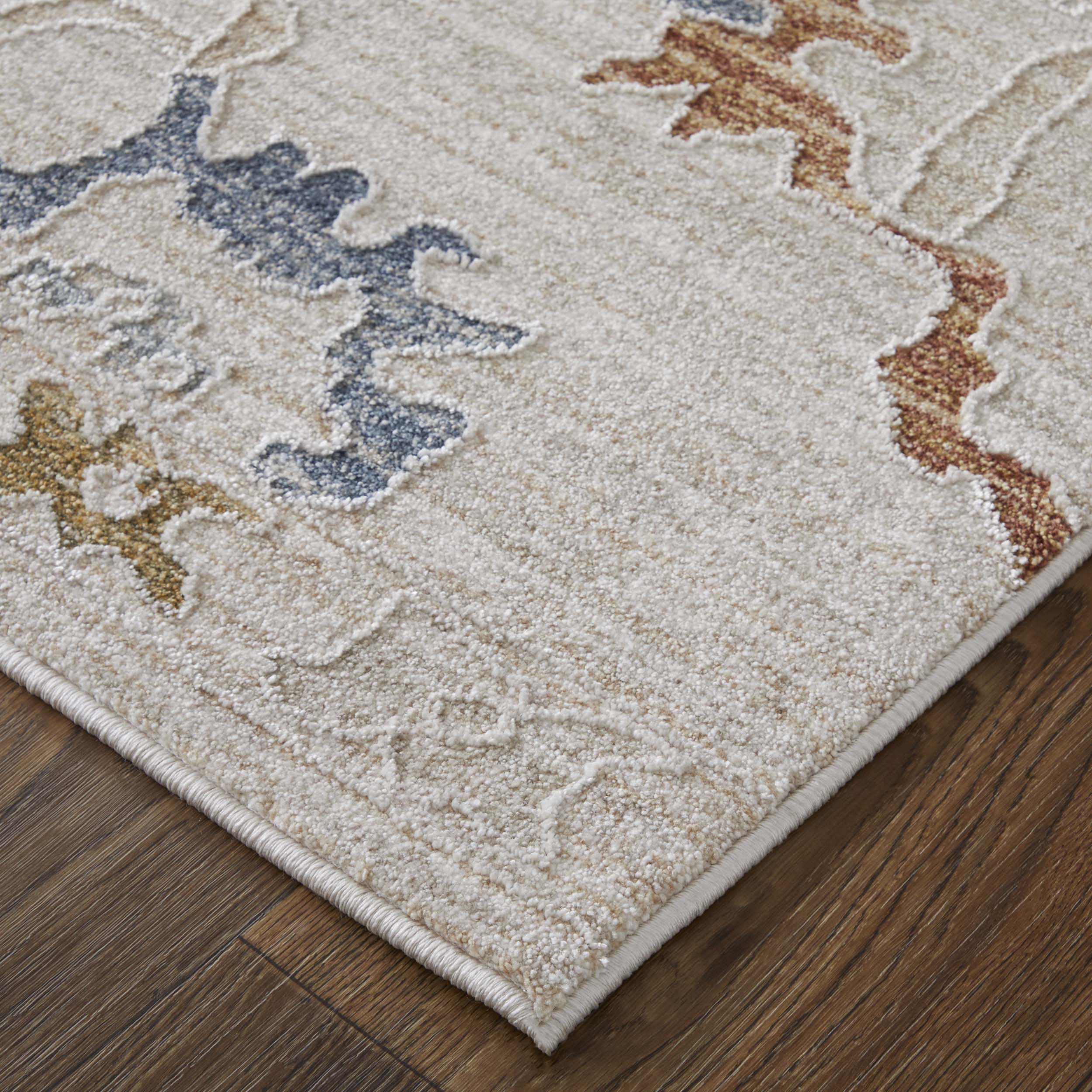 Feizy Rug Pasha 39M8F, Ivory/Multi - Image 2