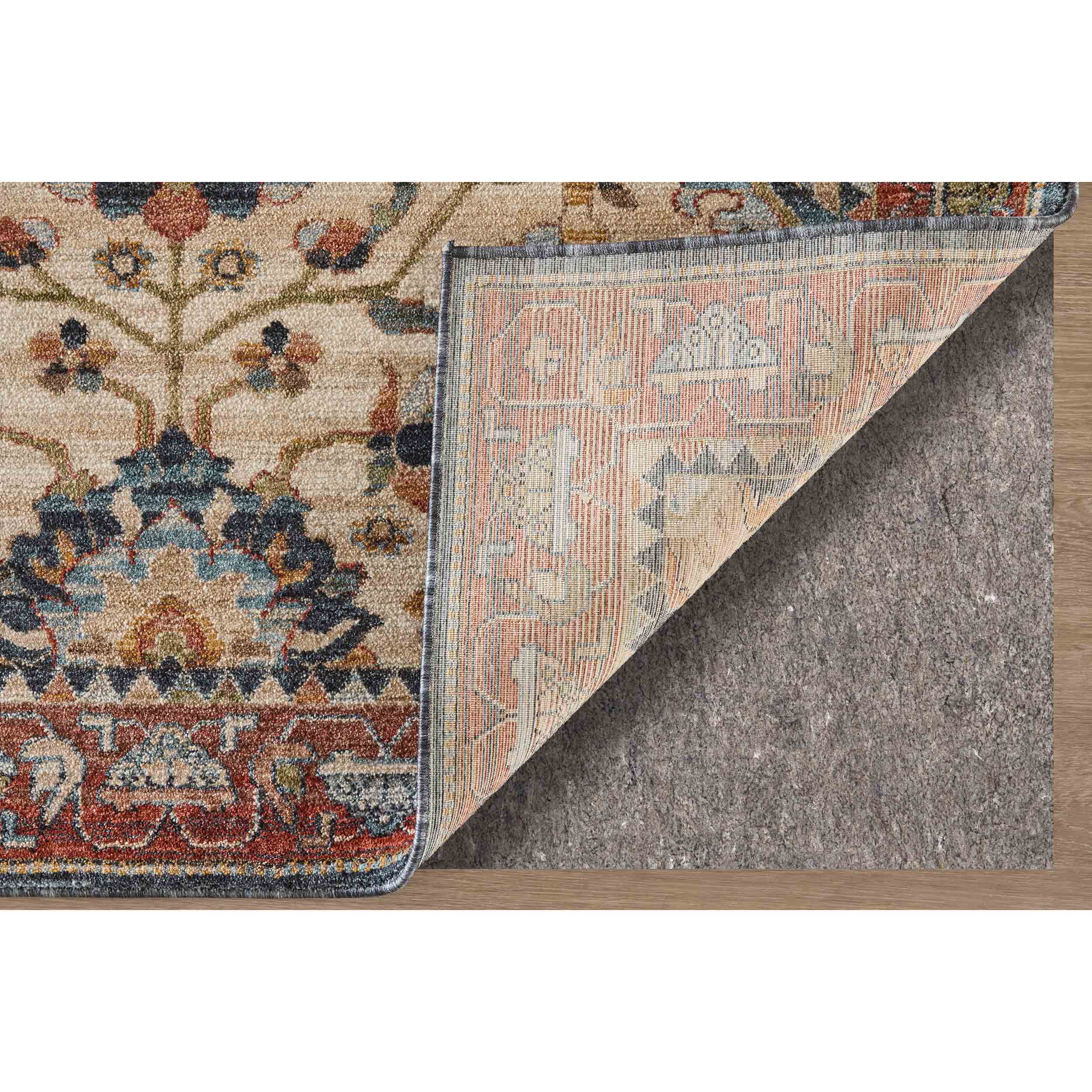 Feizy Rug Pearson 39SGF, Ivory/Red - Image 3
