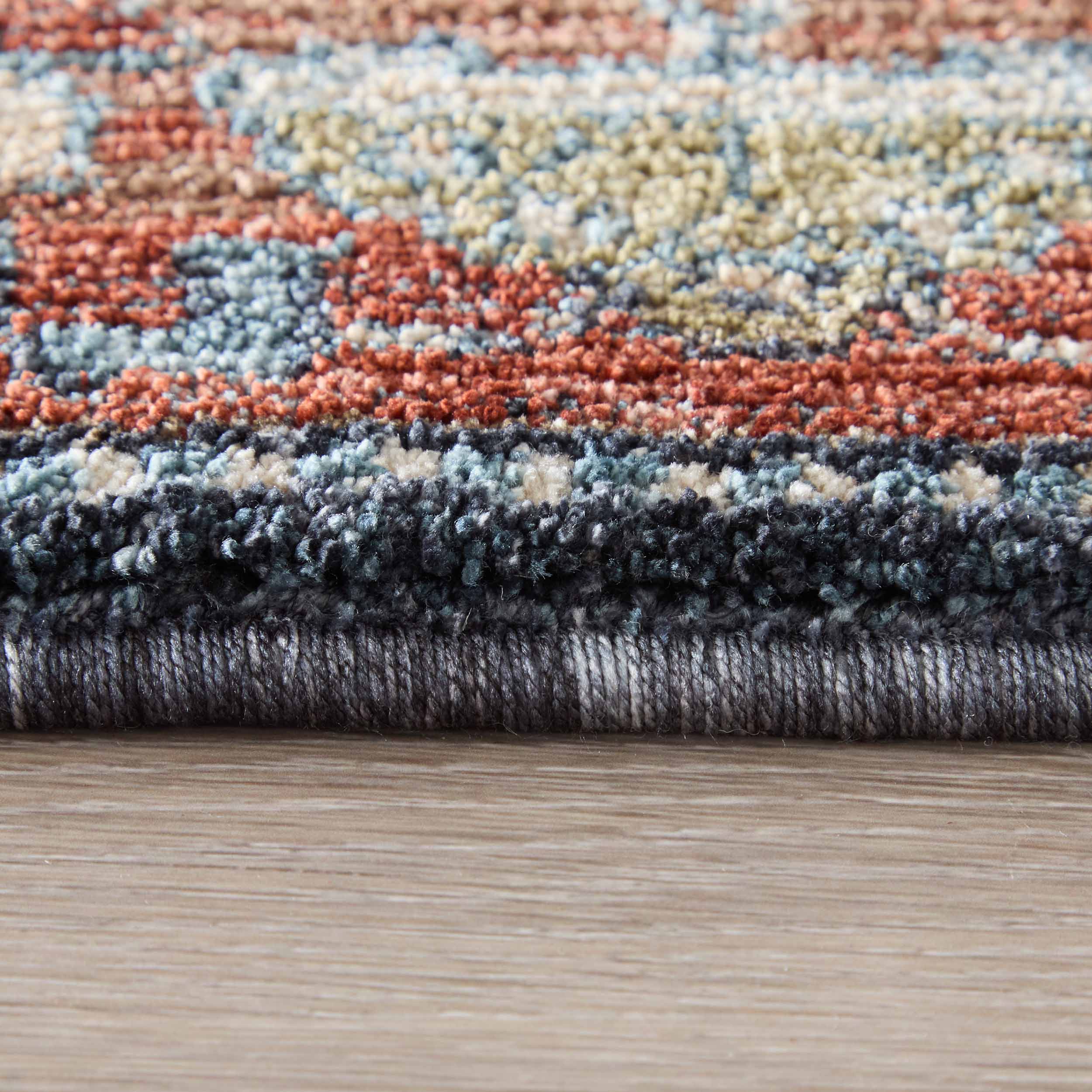 Feizy Rug Pearson 39SGF, Navy/Rust - Image 4