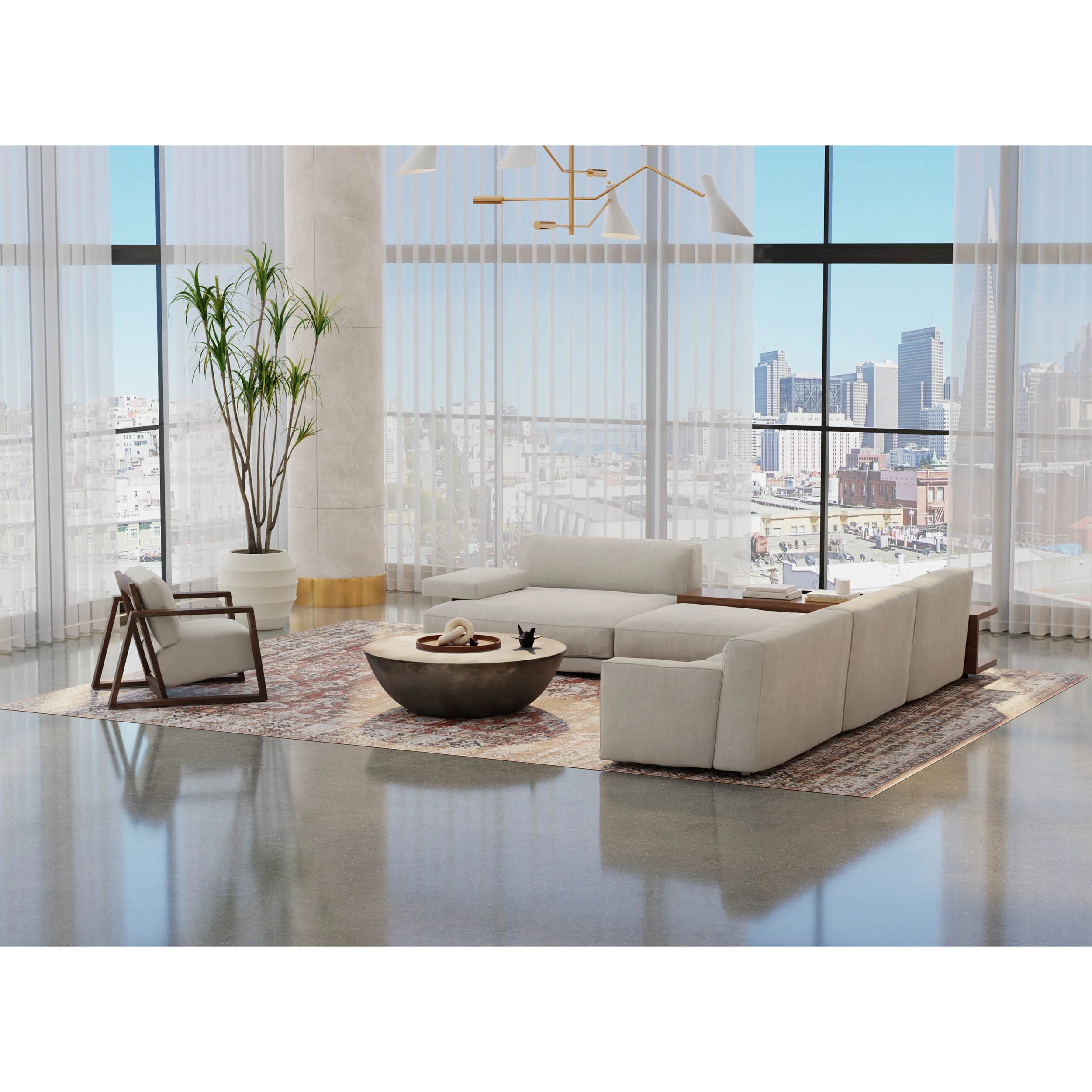 Feizy Rug Pearson 39SKF, Rust - Image 5
