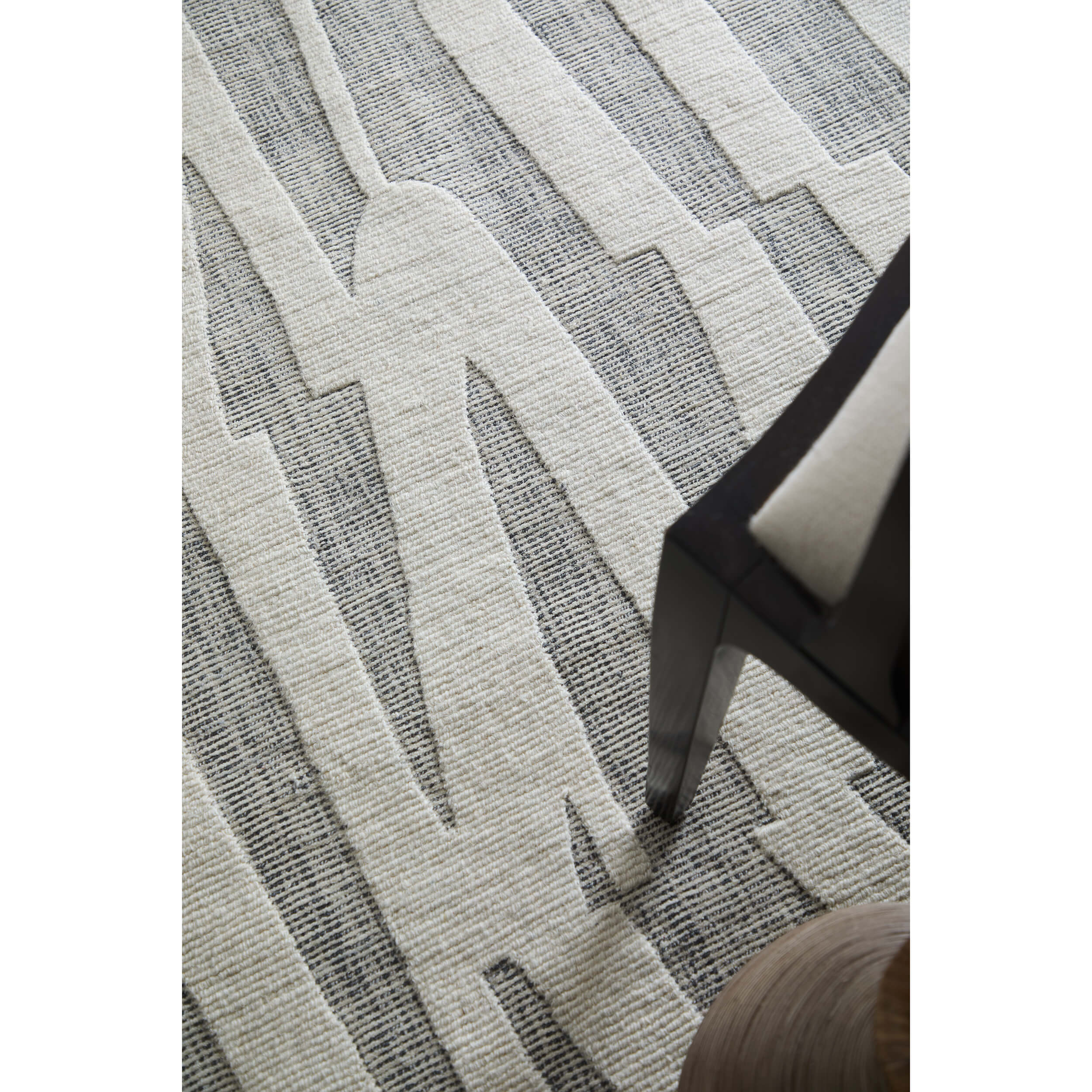 Feizy Rug Peconic T8009, Ivory/Black - Image 2