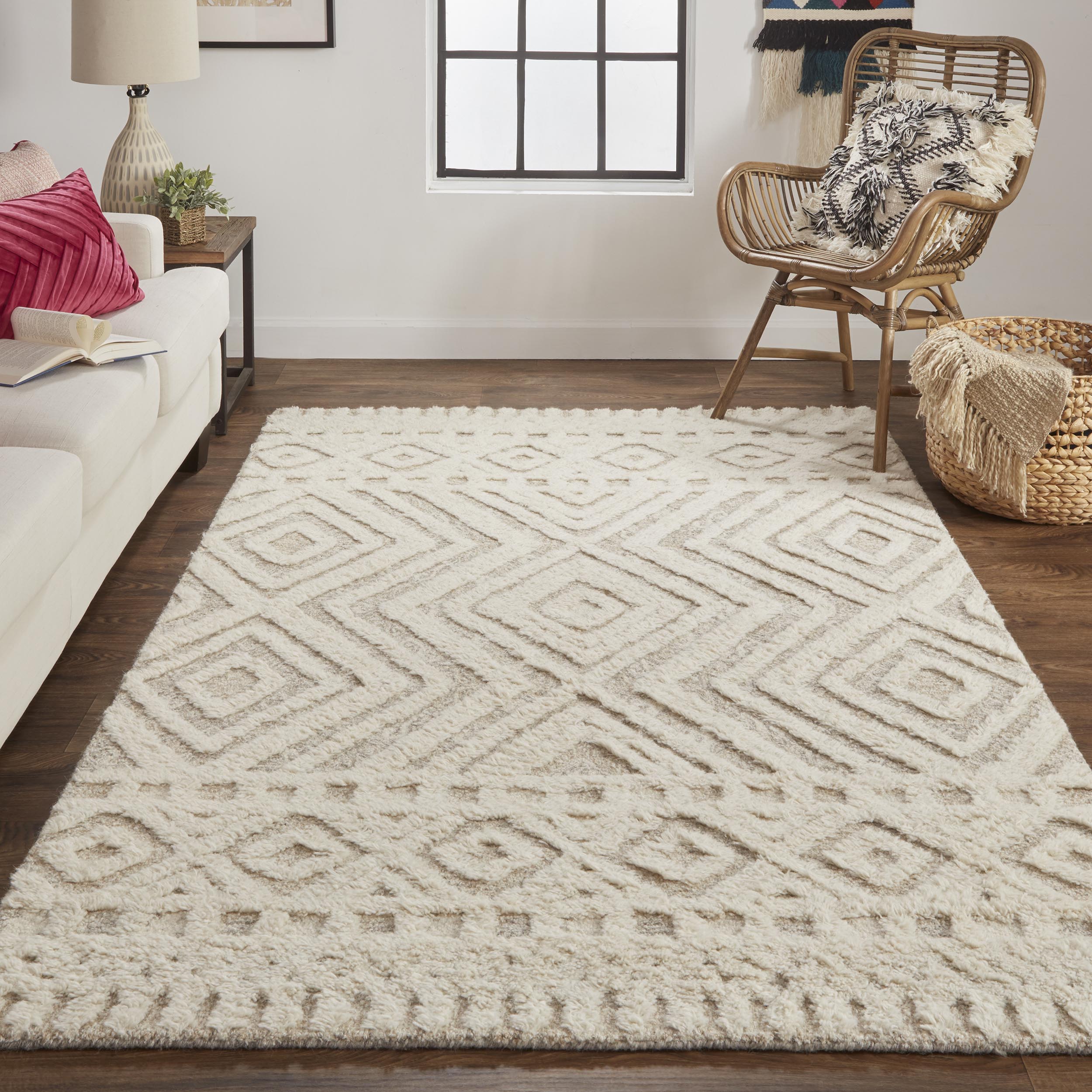 Feizy Rug Anica 8010F, Beige - Image 4