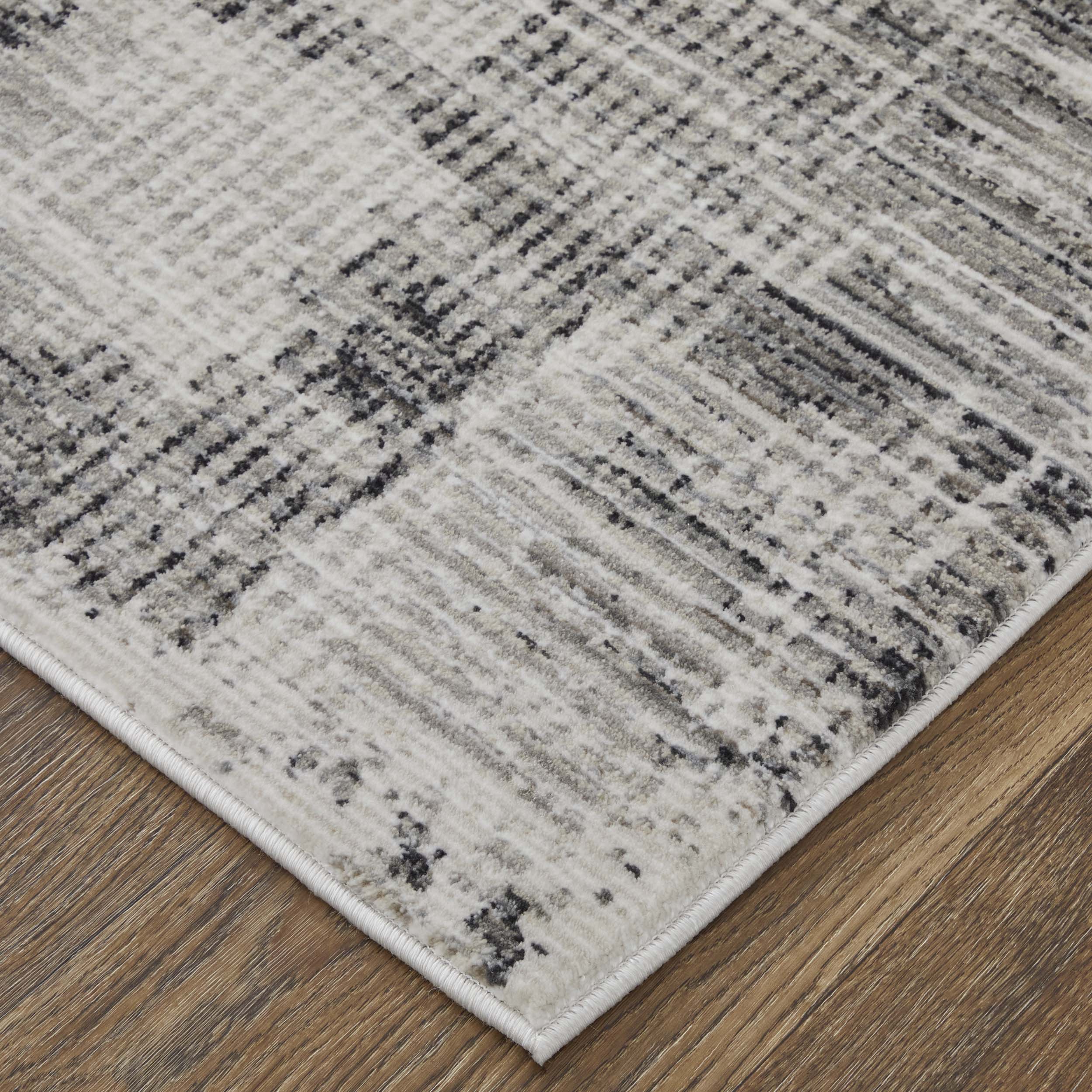 Feizy Rug Sonora 39NYF, Gray/Ivory - Image 2