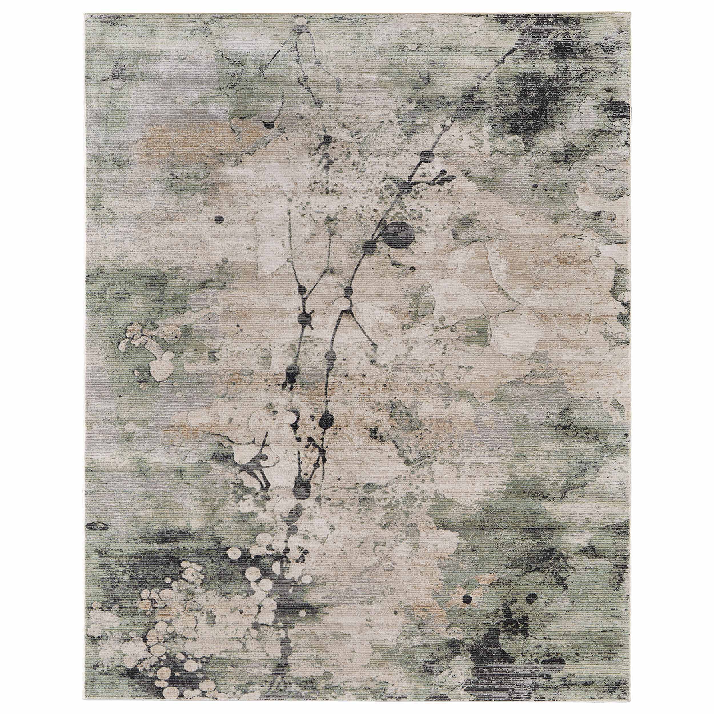 Feizy Rug Sonora 39U9F, Green/Beige