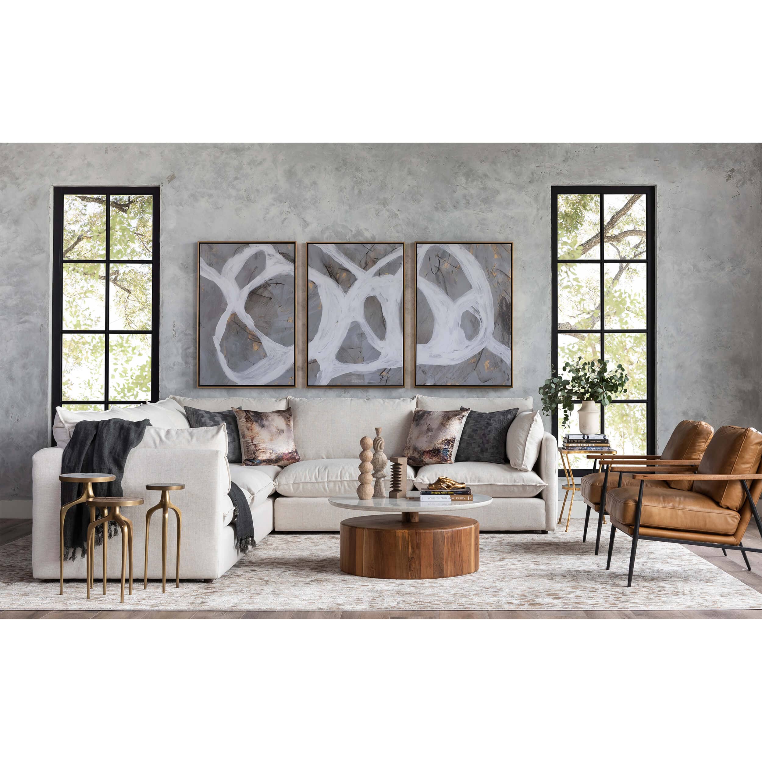 Feizy Rug Waldor 3837F, Beige - Image 9