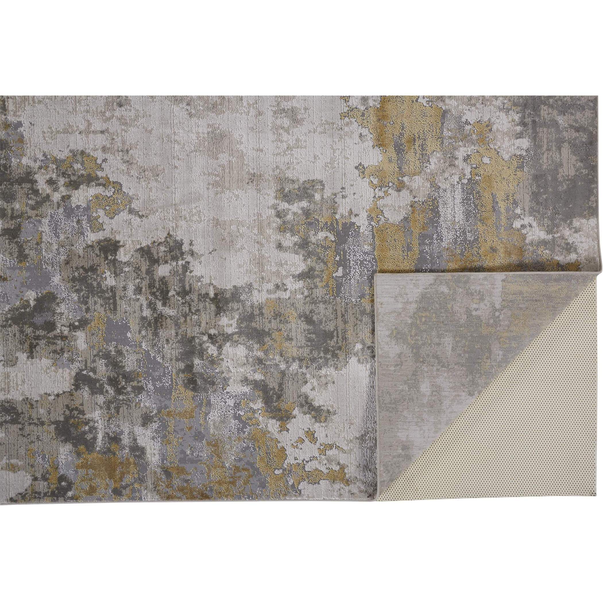 Feizy Rug Waldor 3970F, Gold/Birch - Image 3