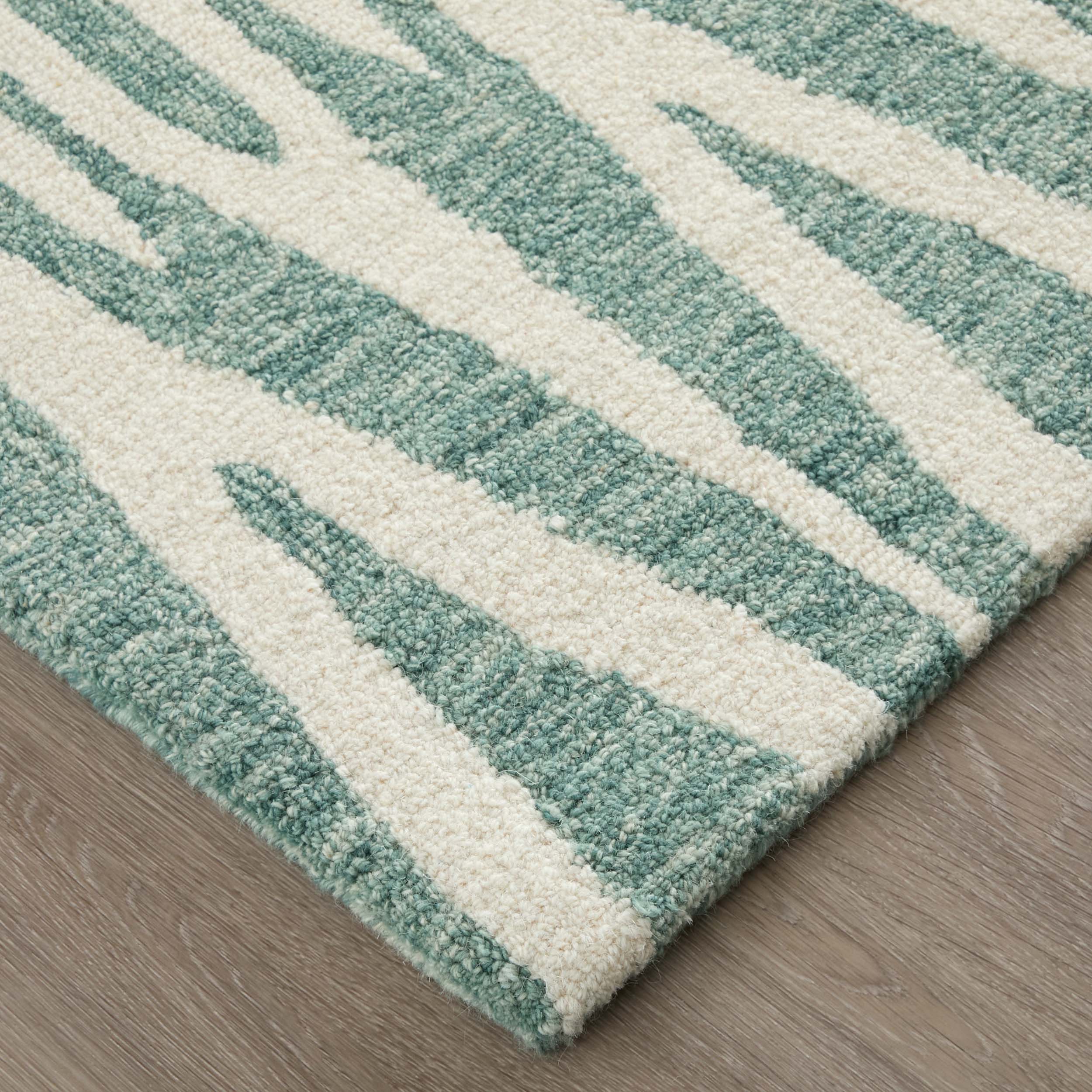 Feizy Rug Wallace 8A40F, Teal - Image 2