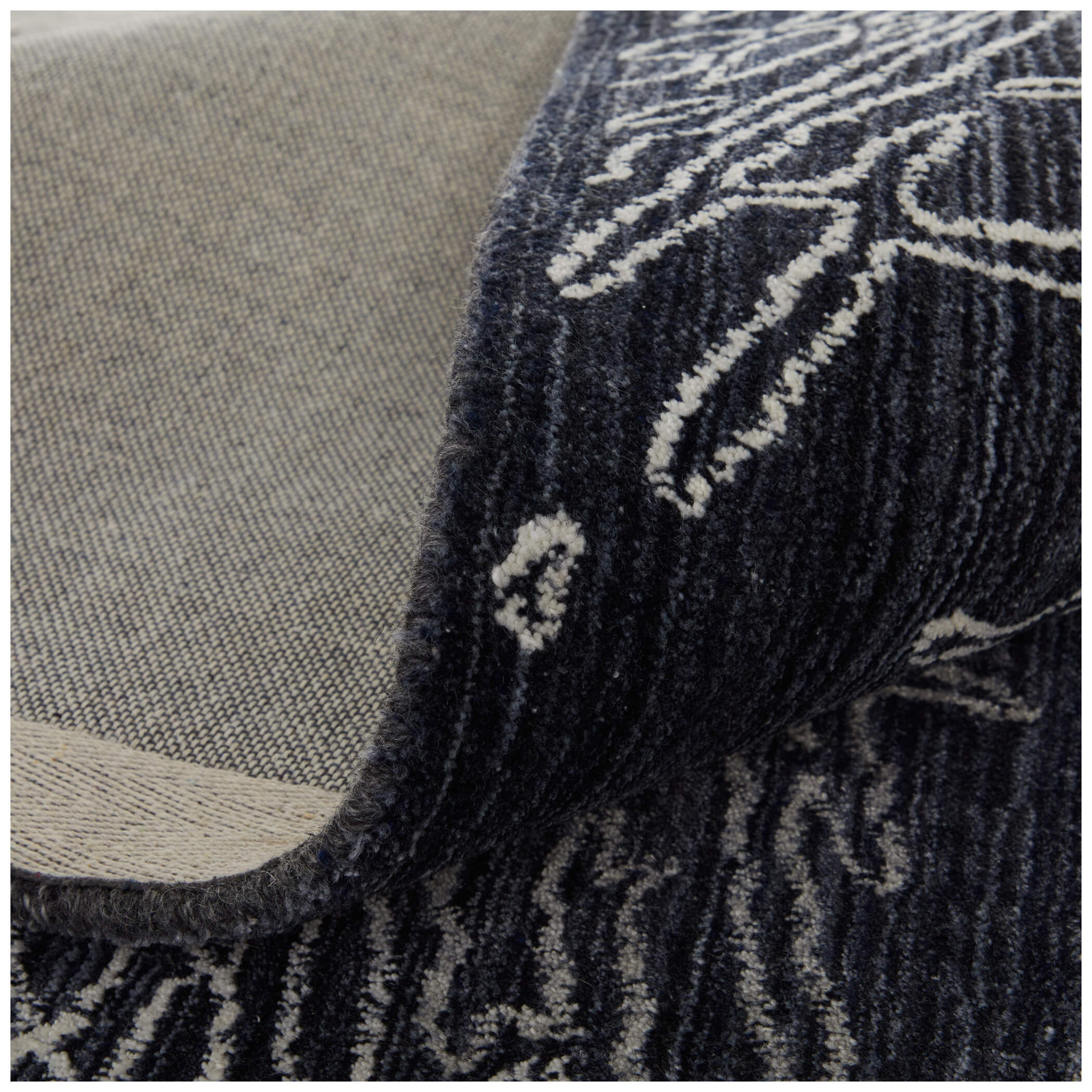 Feizy Rug Whitton 8891F, Navy/Ivory - Image 3