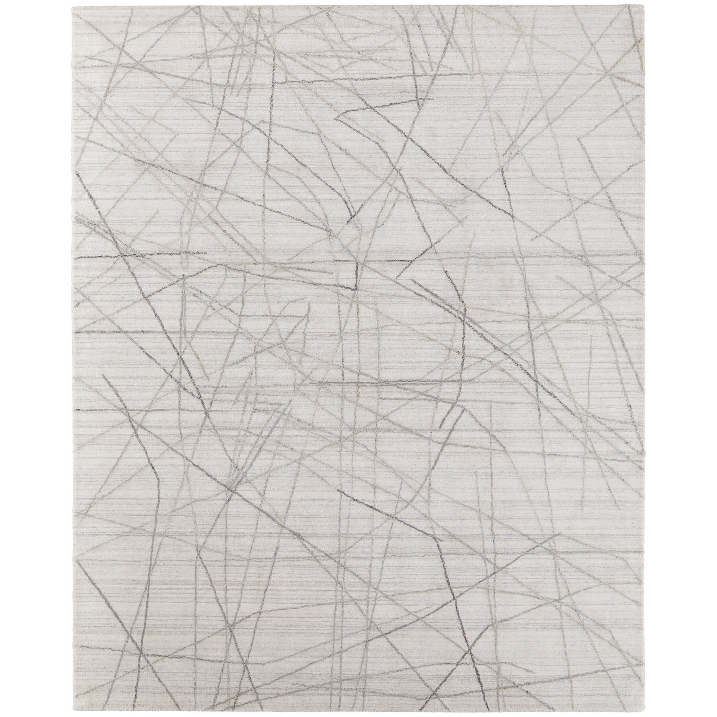Feizy Rug Whitton 8894F, Ivory/Charcoal