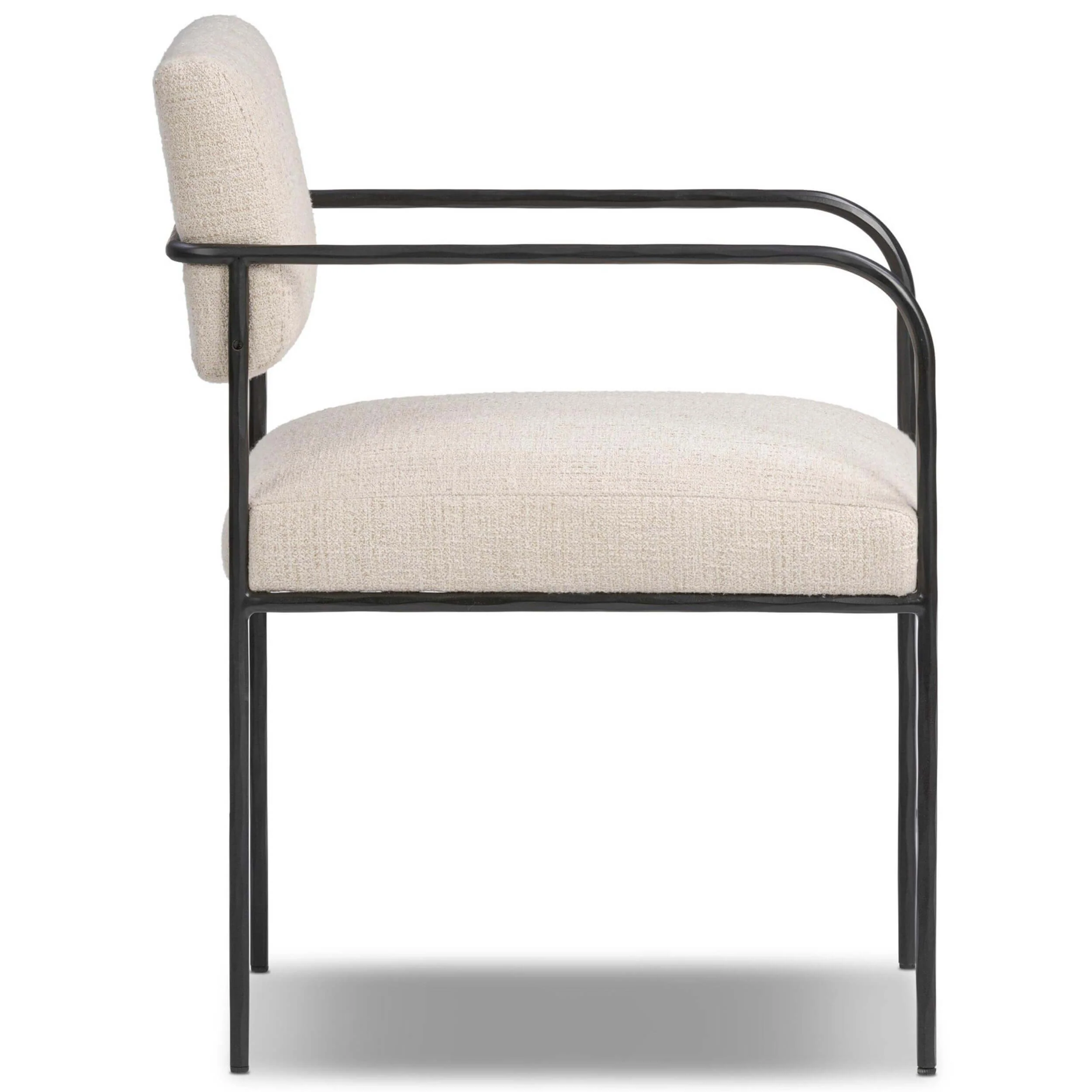Fenn Dining Chair, Hampton Cream, Set of 2 by Four Hands - Image 3