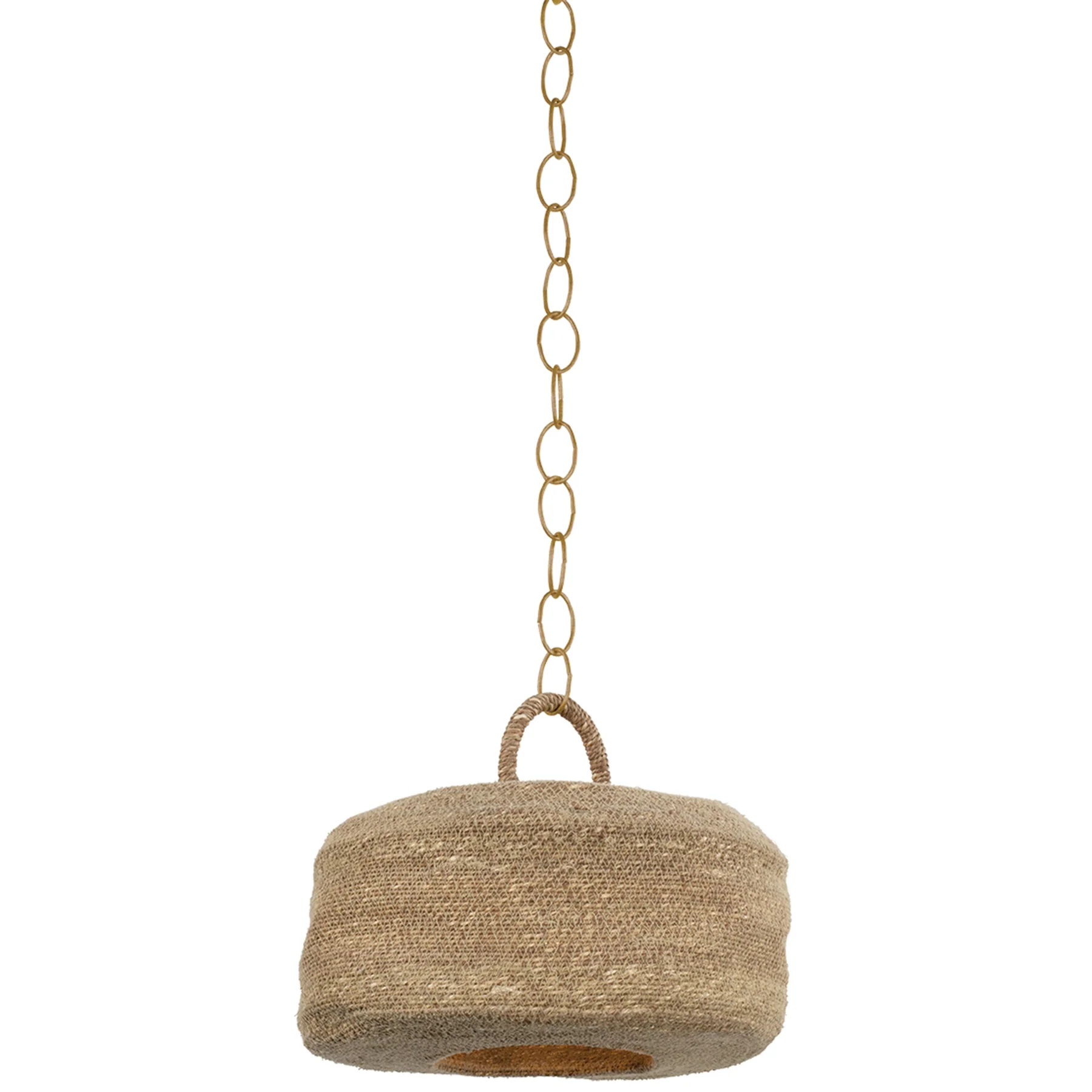 Ferrando Pendant, Patina Brass