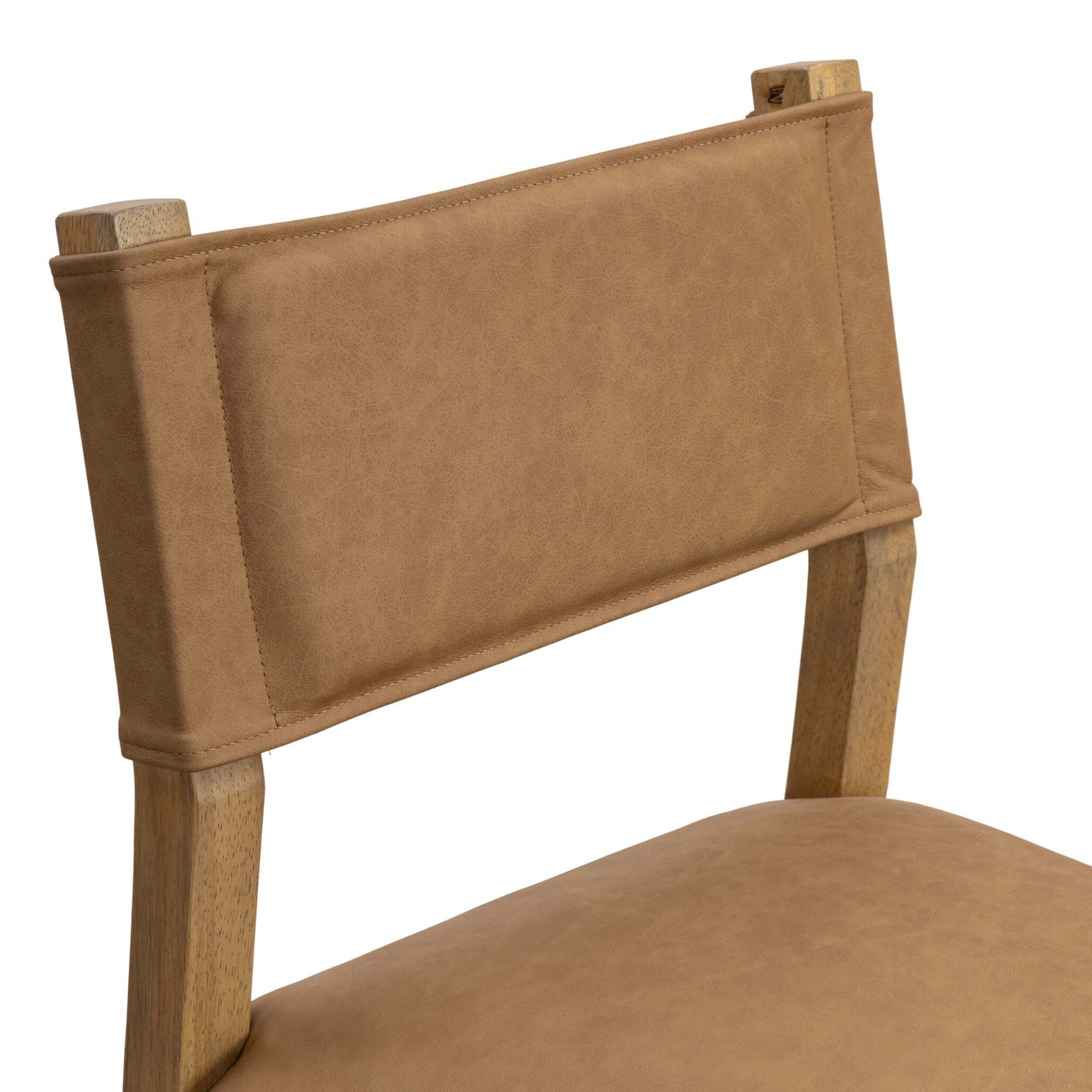 Ferris Leather Bar & Counter Stool, Maestro Camel by Four Hands - Image 4