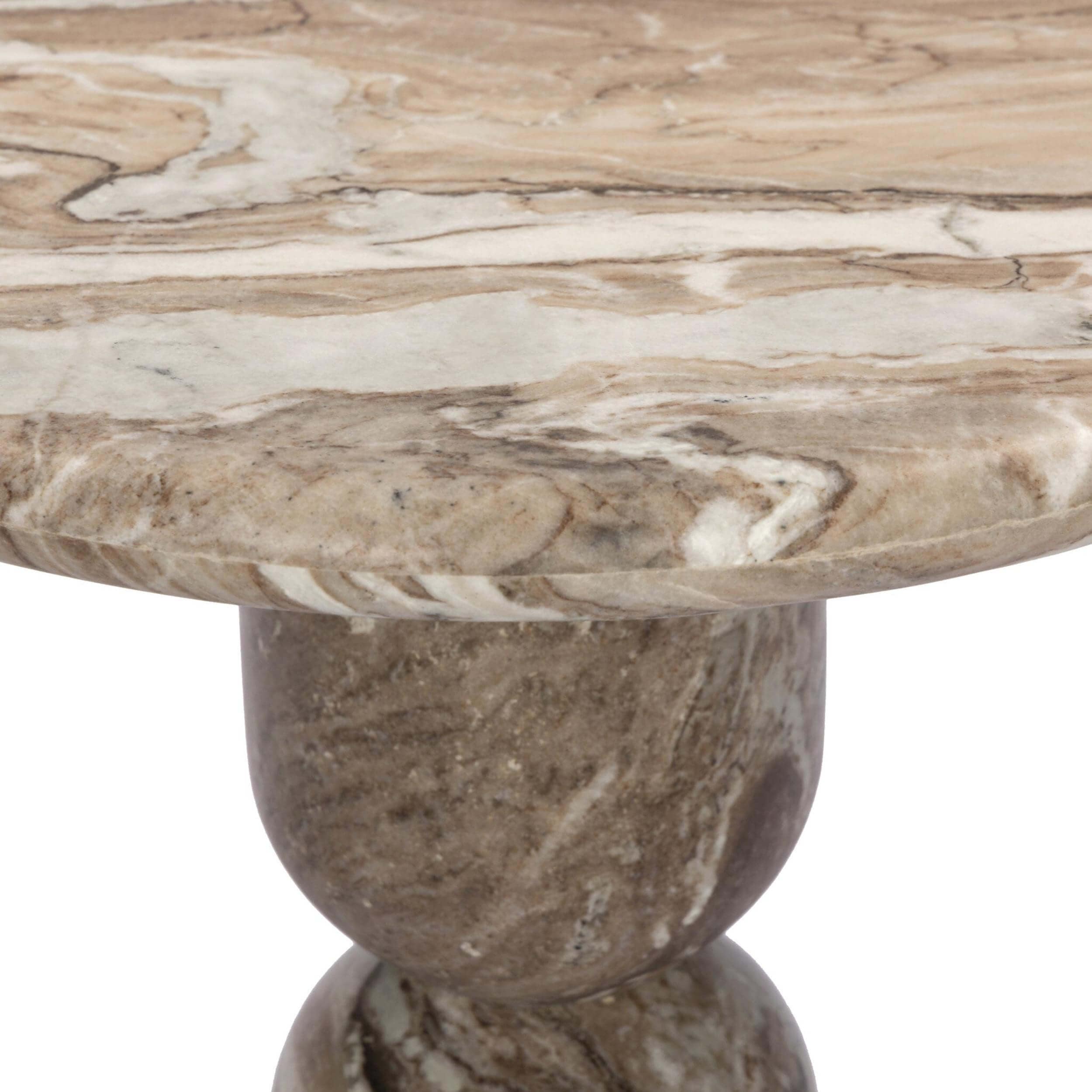 Figueroa End Table, Sawar Marble by Amber Lewis x Four Hands - Image 3