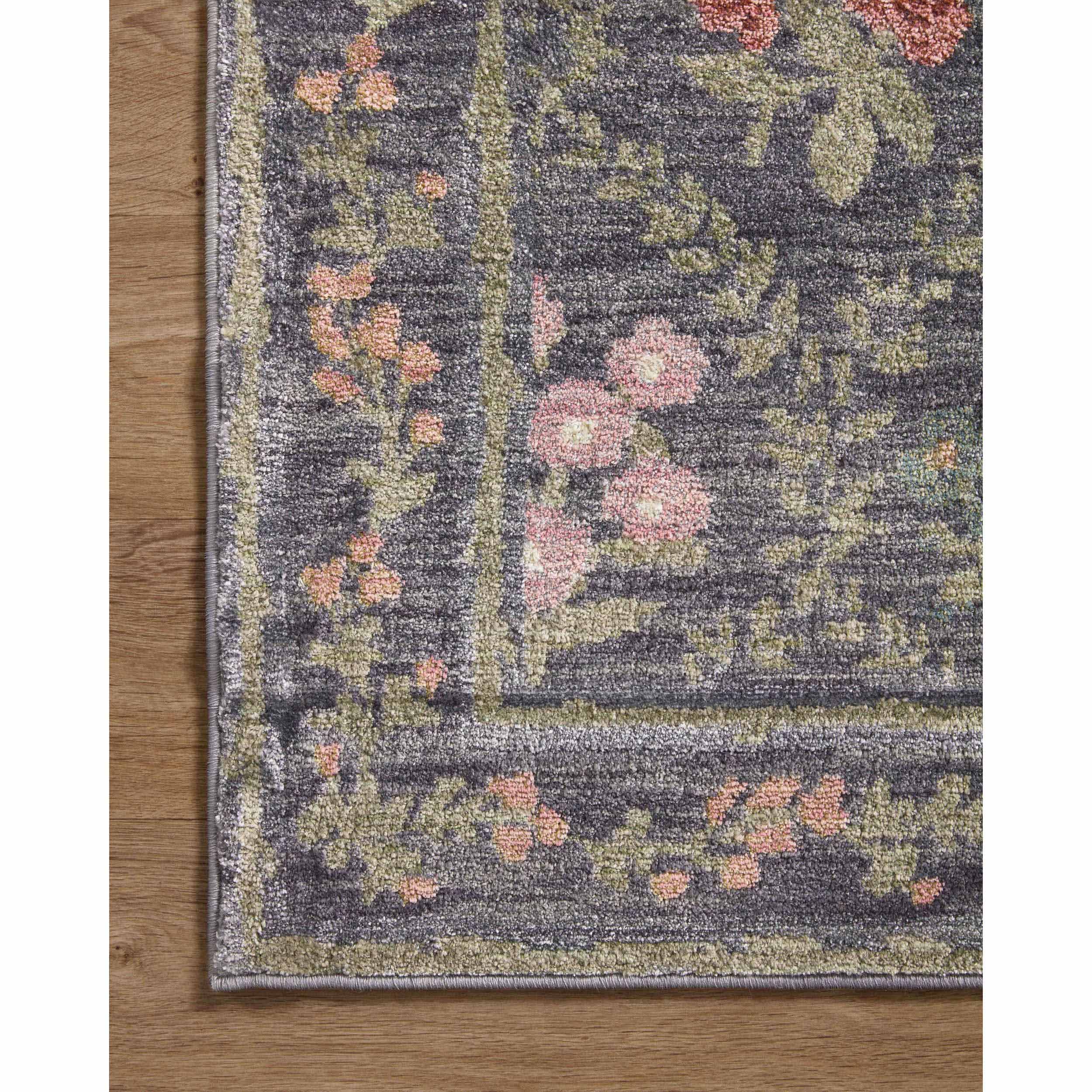 Rifle Paper Co. x Loloi Rug Fiore FIO-04, Charcoal - Image 2