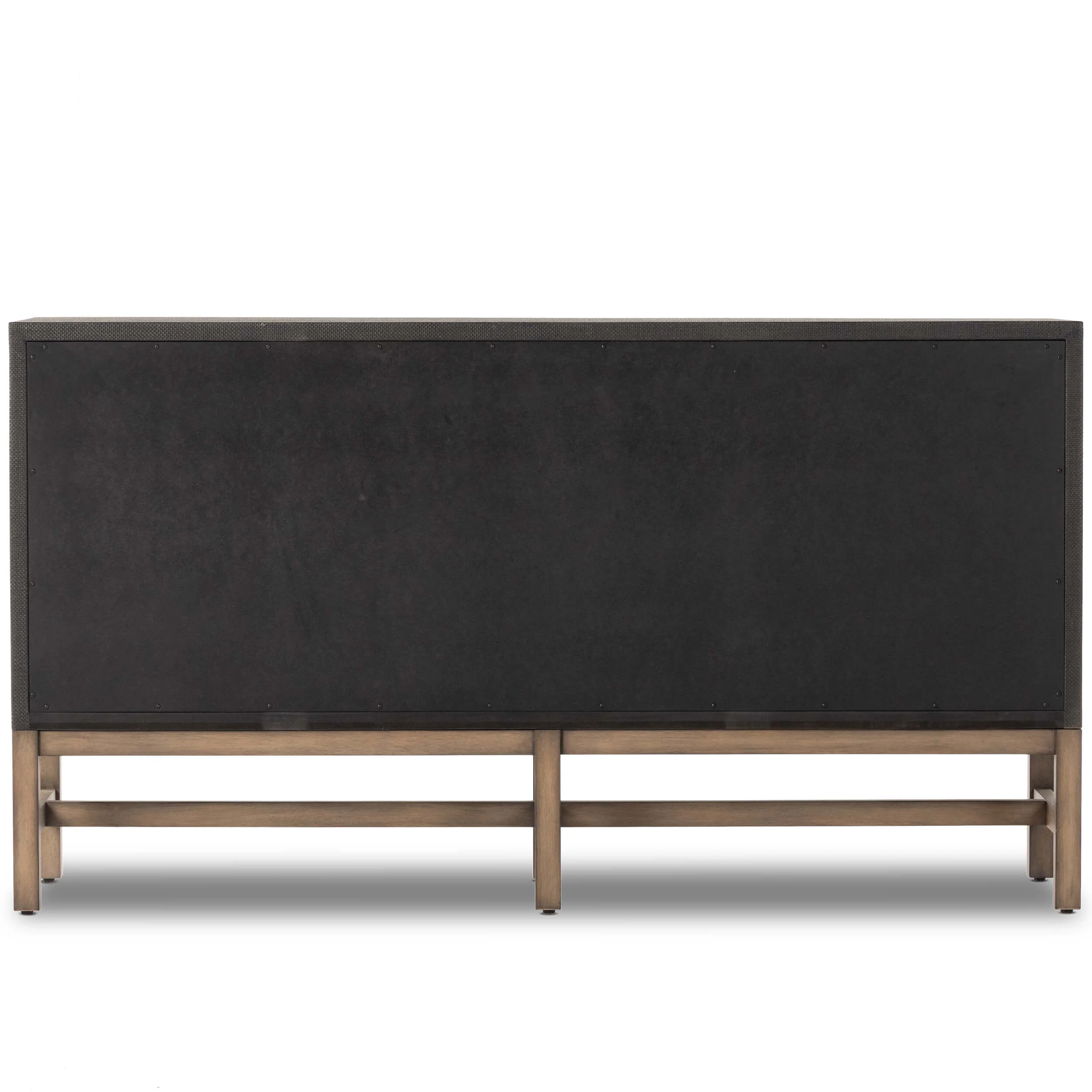 Fiona 6 Drawer Dresser, Black Raffia by Four Hands - Image 4