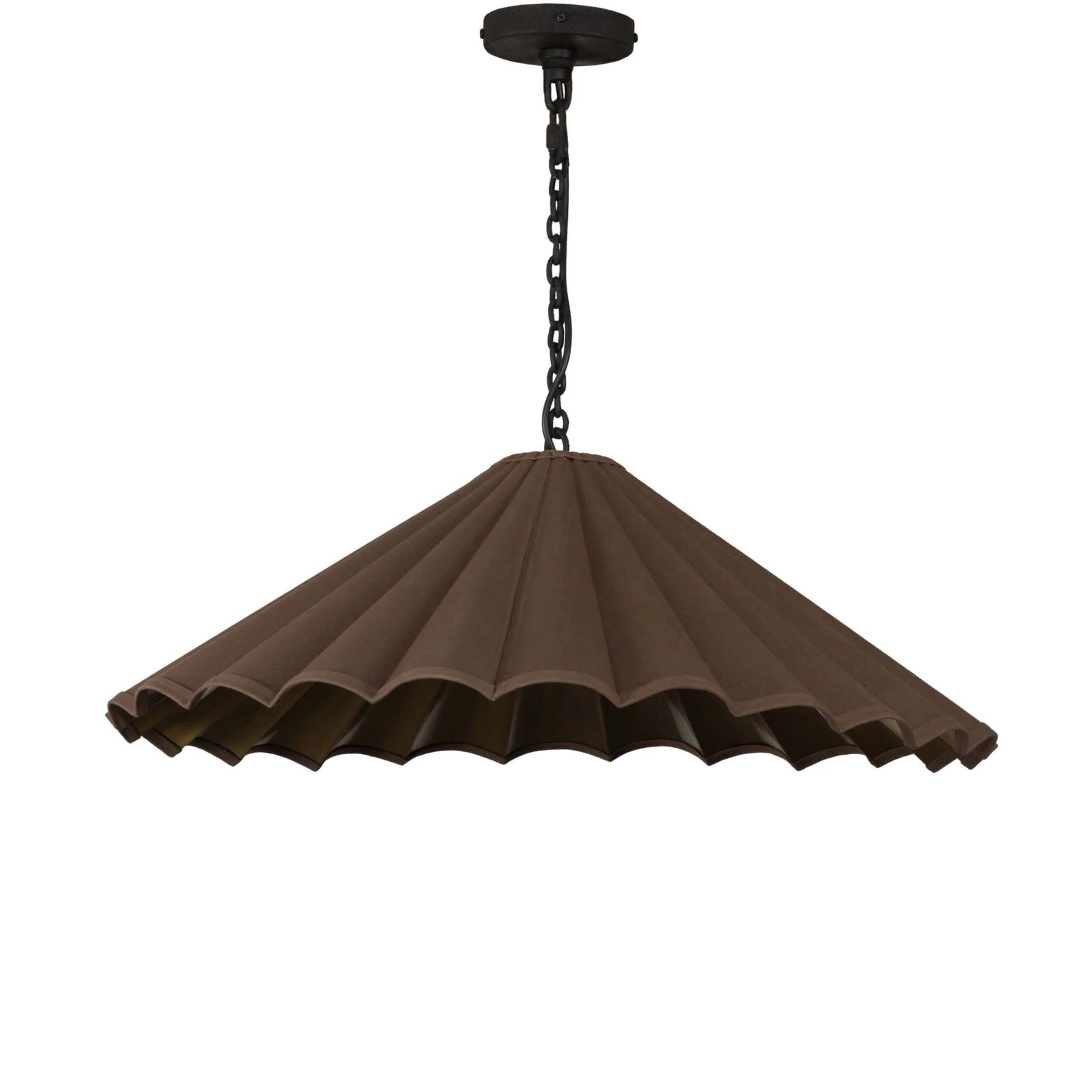 Fiorella Pendant, Espresso Canvas by Four Hands