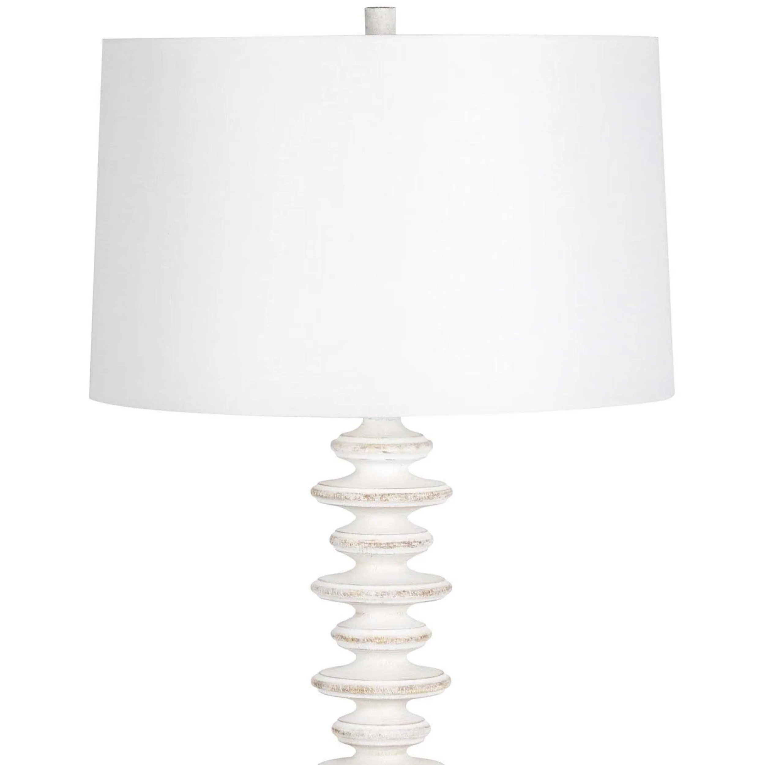 Fishbone Buffet Lamp, White - Image 2