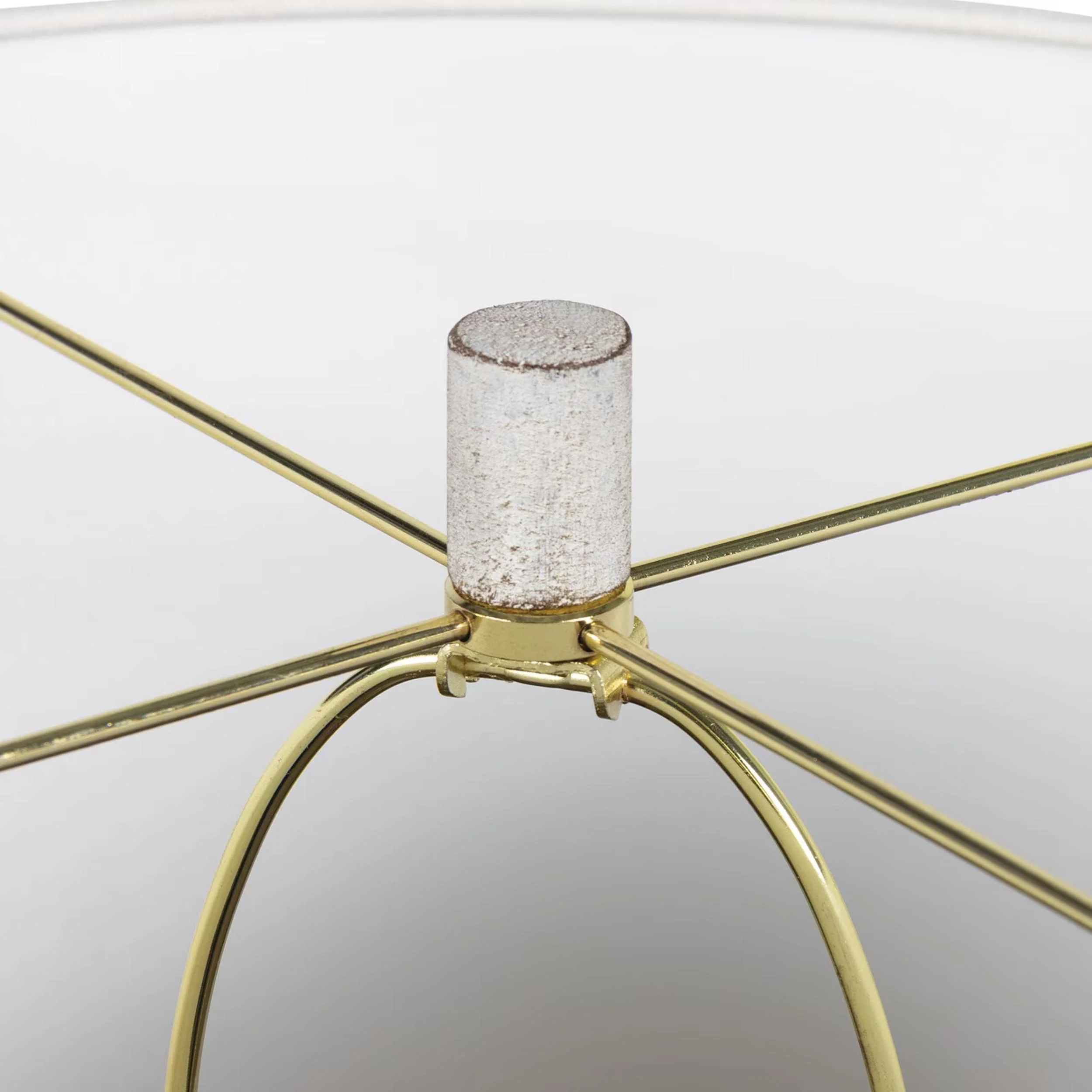 Fishbone Buffet Lamp, White - Image 4