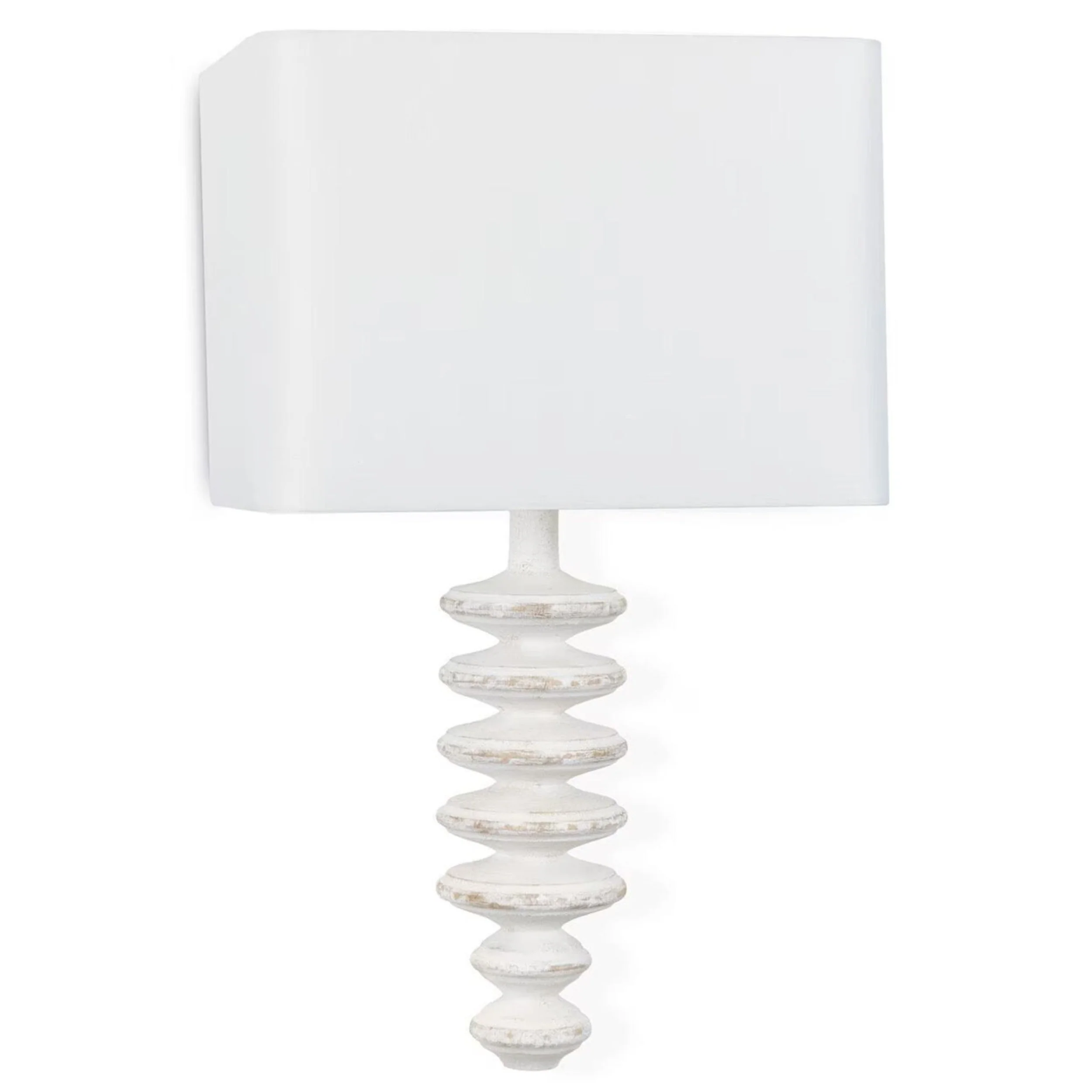 Fishbone Sconce, White
