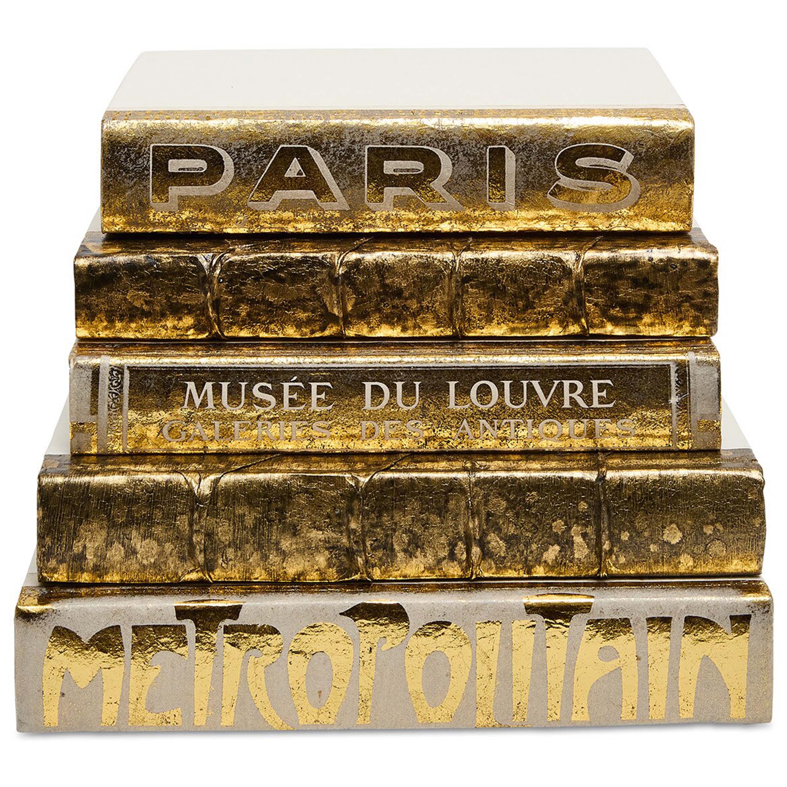 Fisher Book Stack, Gold