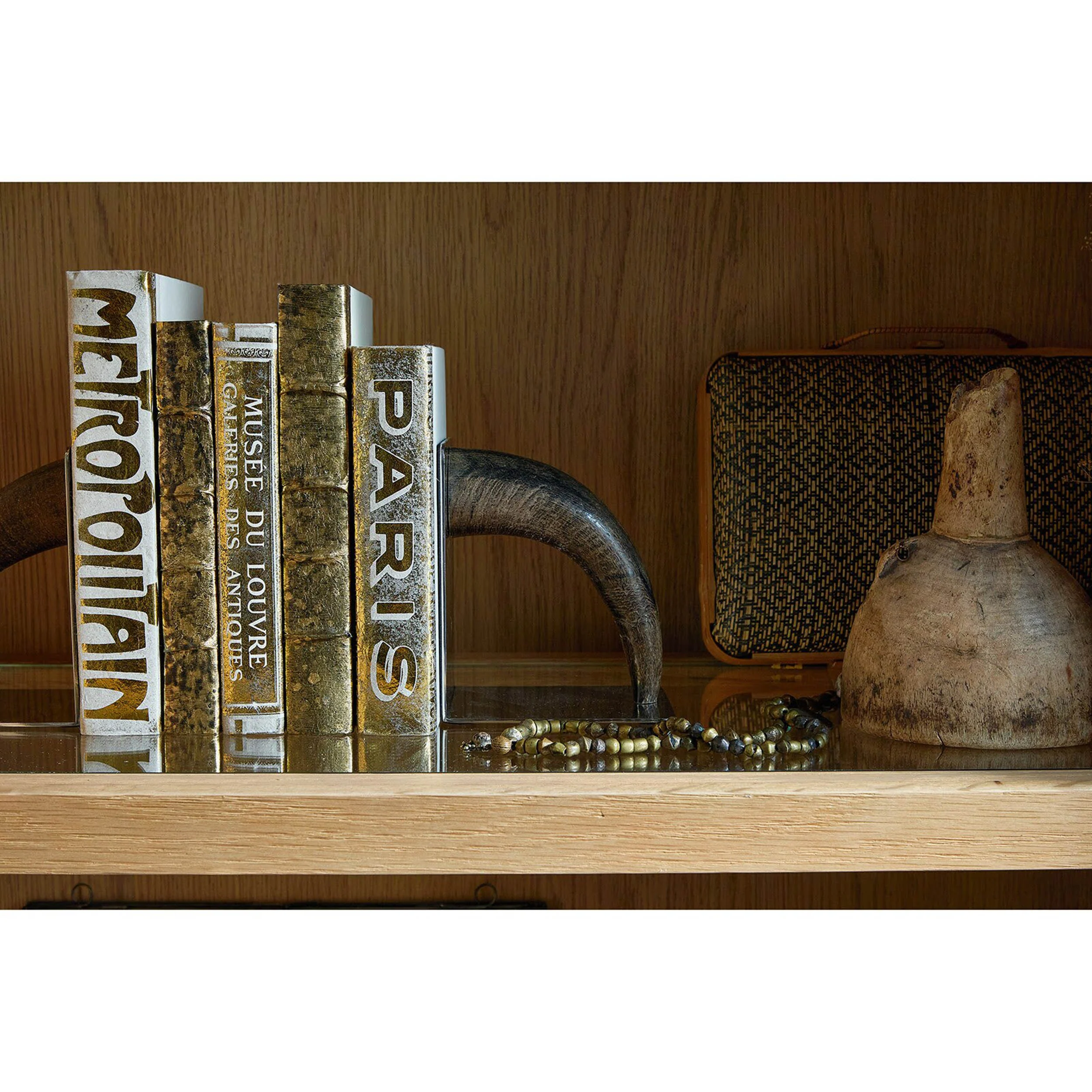 Fisher Book Stack, Gold - Image 3