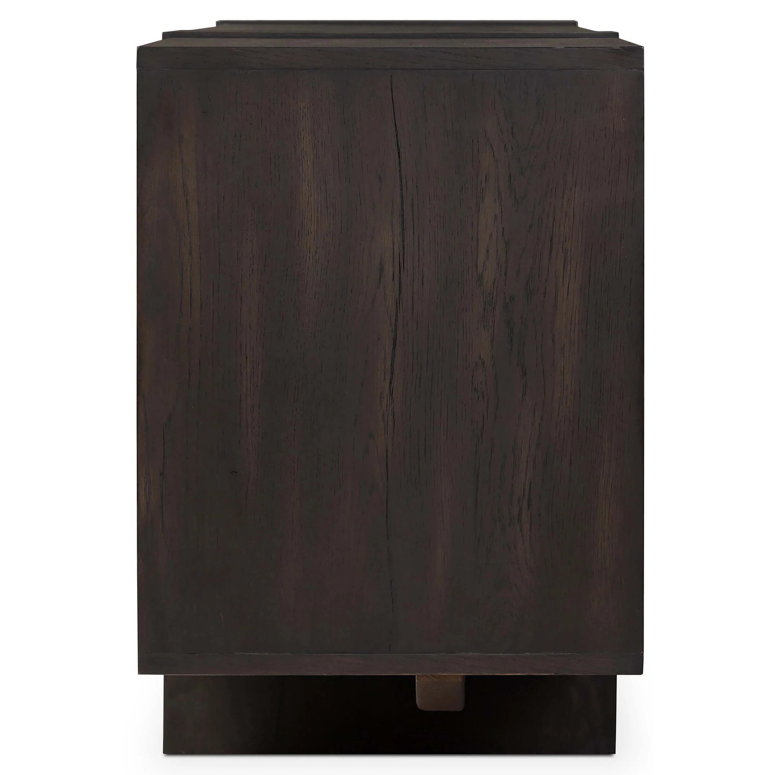Fisher Media Console, Smoked Black by Four Hands - Image 3