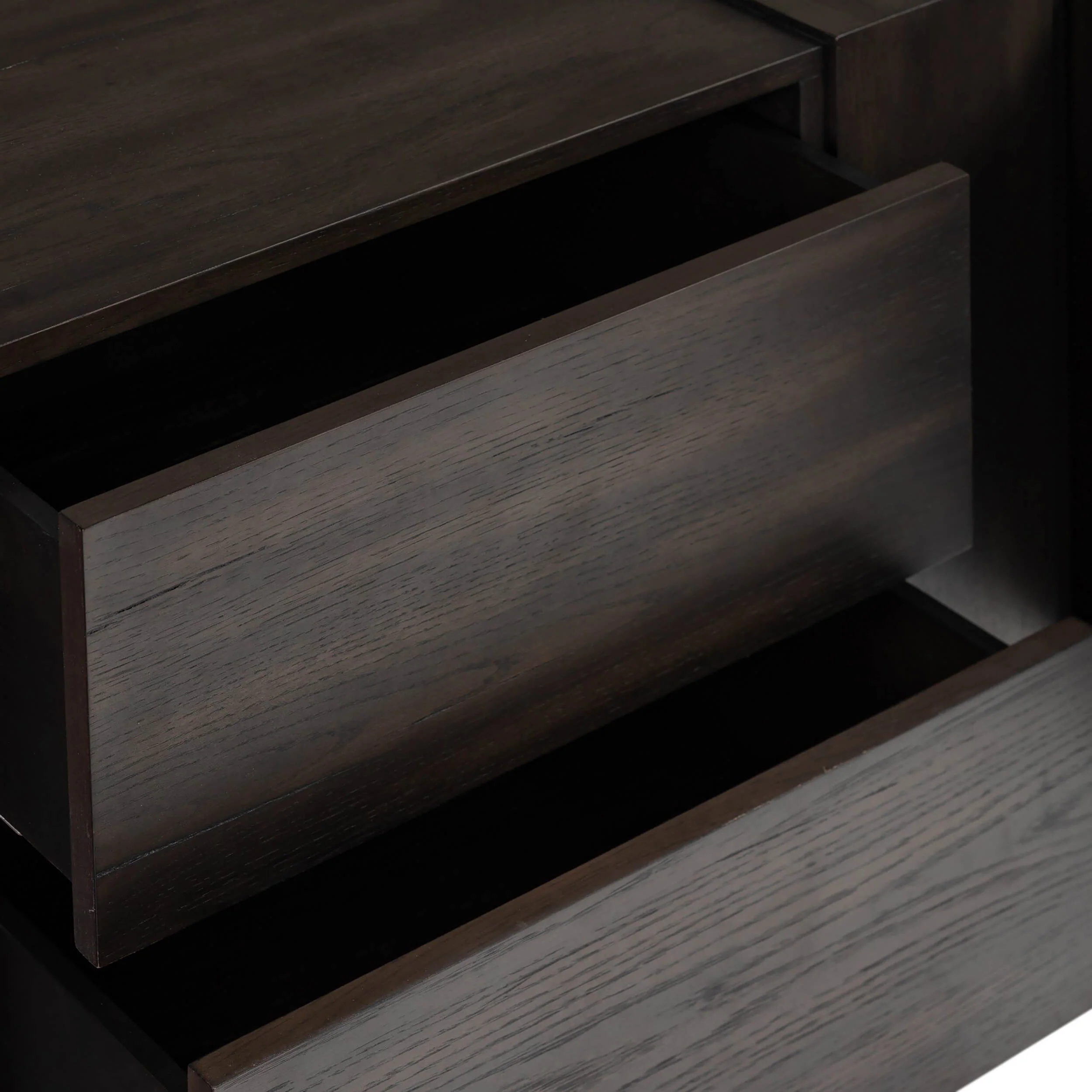 Fisher Media Console, Smoked Black by Four Hands - Image 6