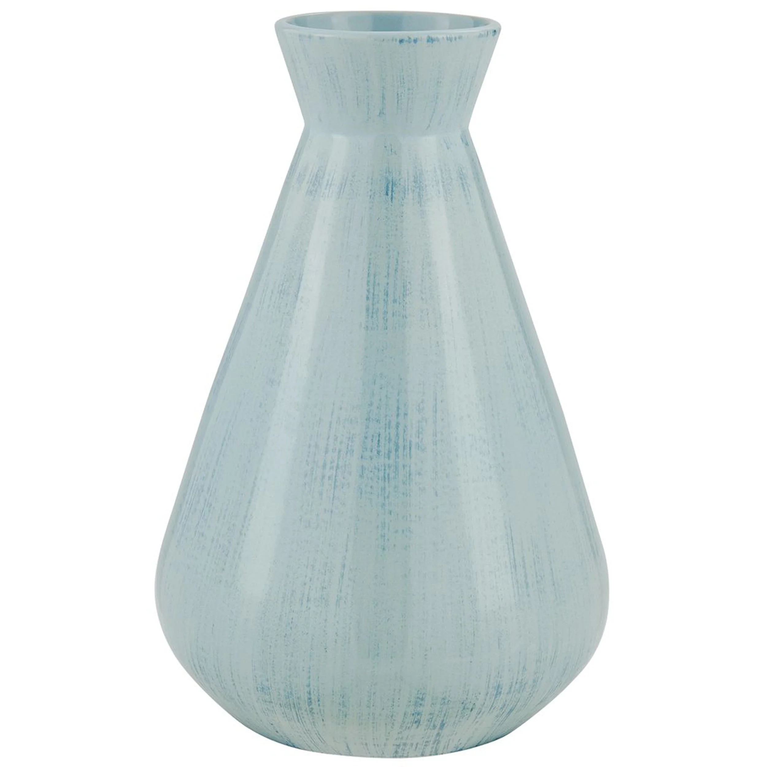 Flare Spire Outdoor Vase, Powder Blue