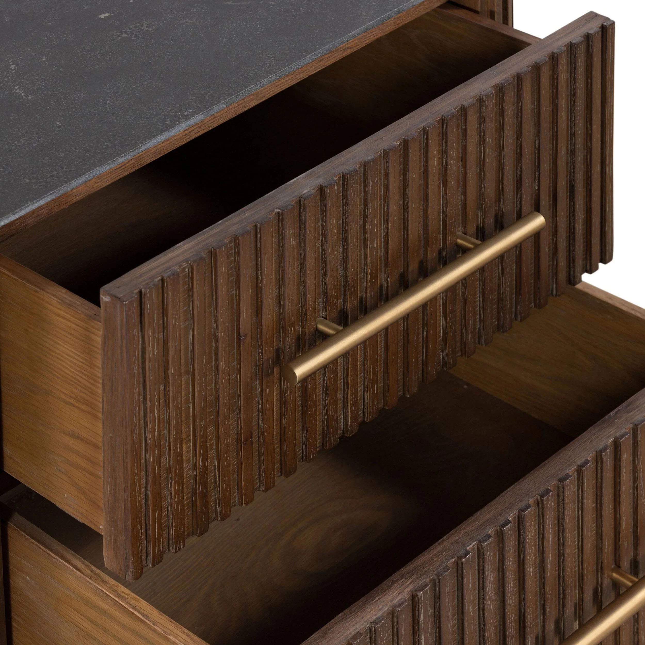 Fletcher Nightstand, Terra Brown by Four Hands - Image 6