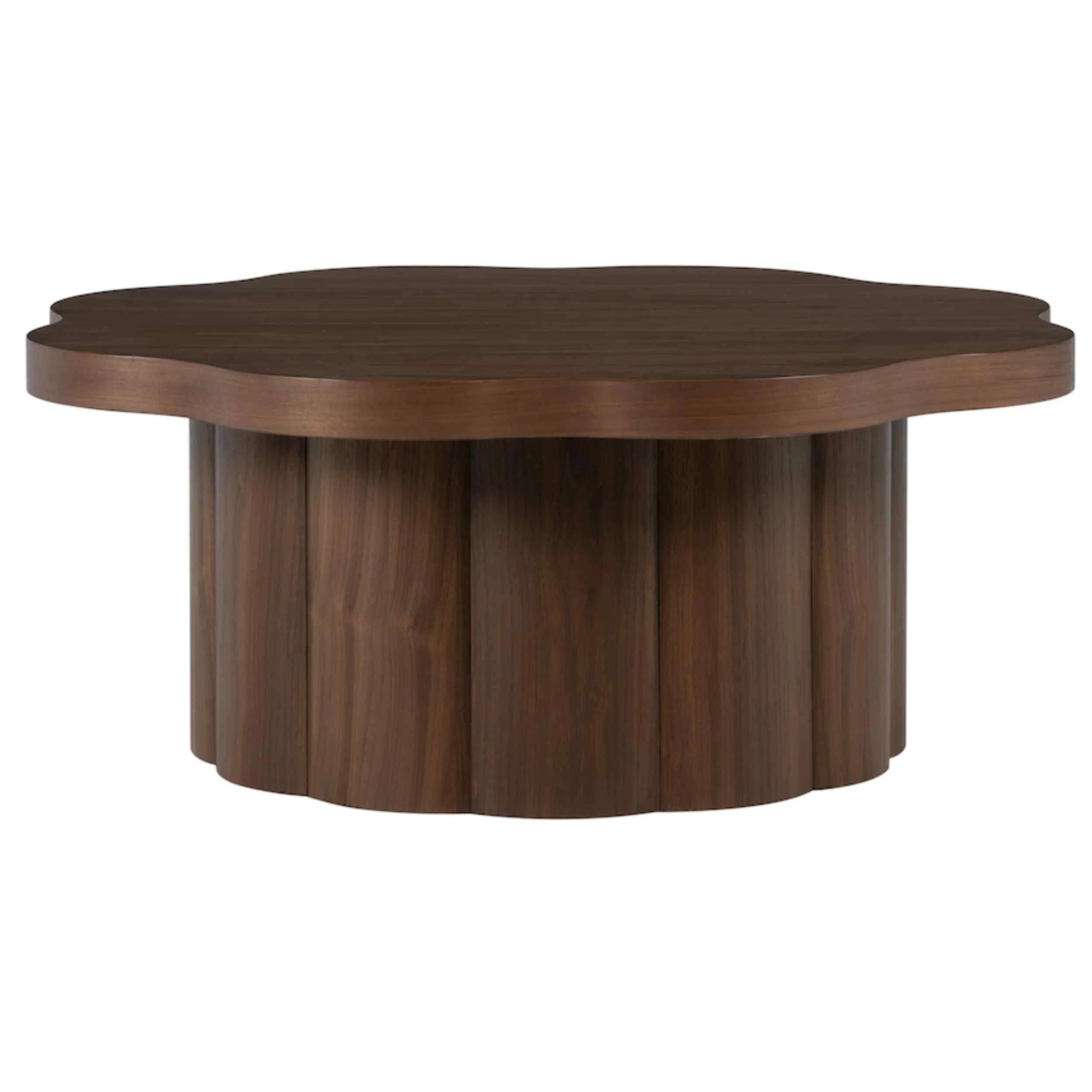 Flora Coffee Table, Dark Walnut - Image 2
