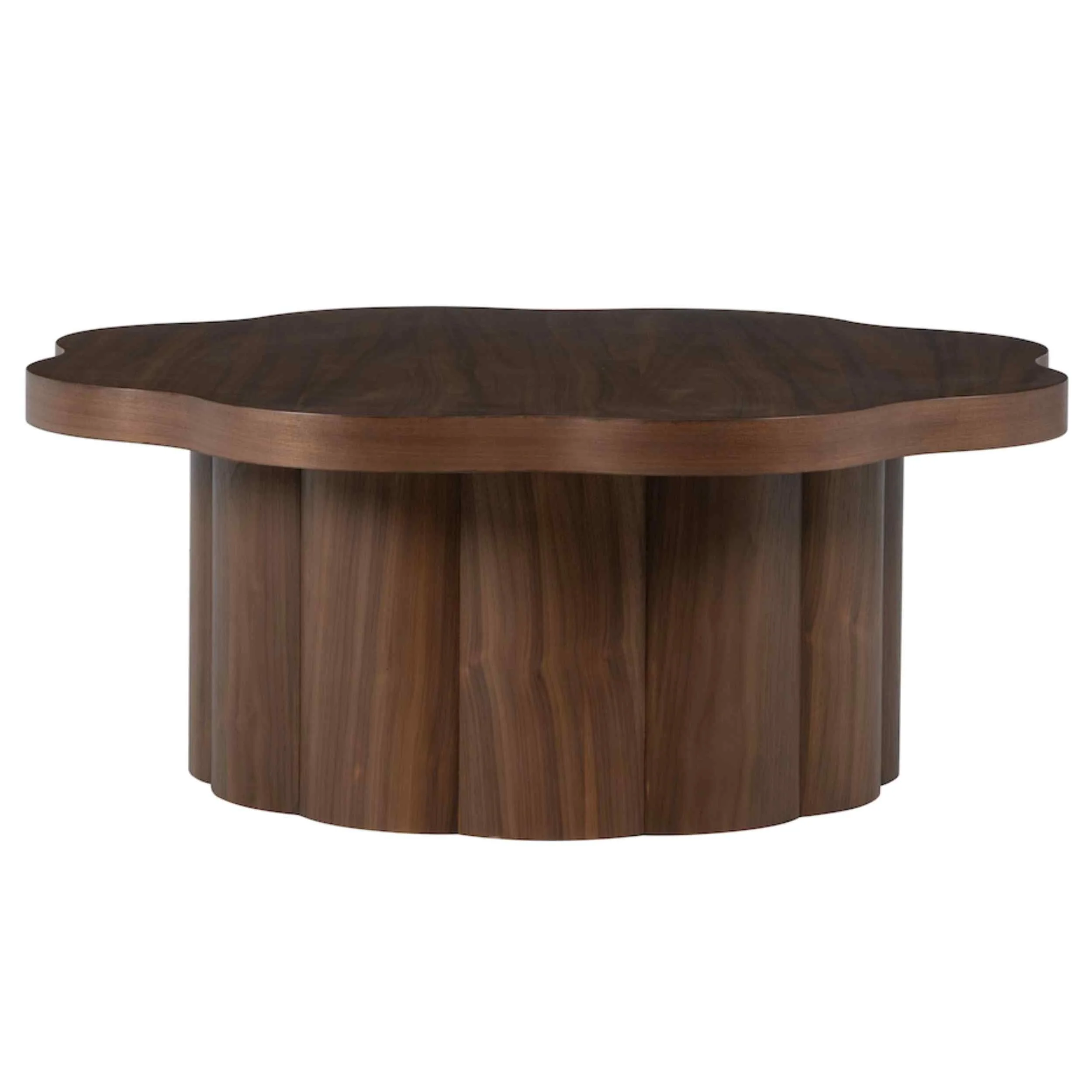 Flora Coffee Table, Dark Walnut - Image 3