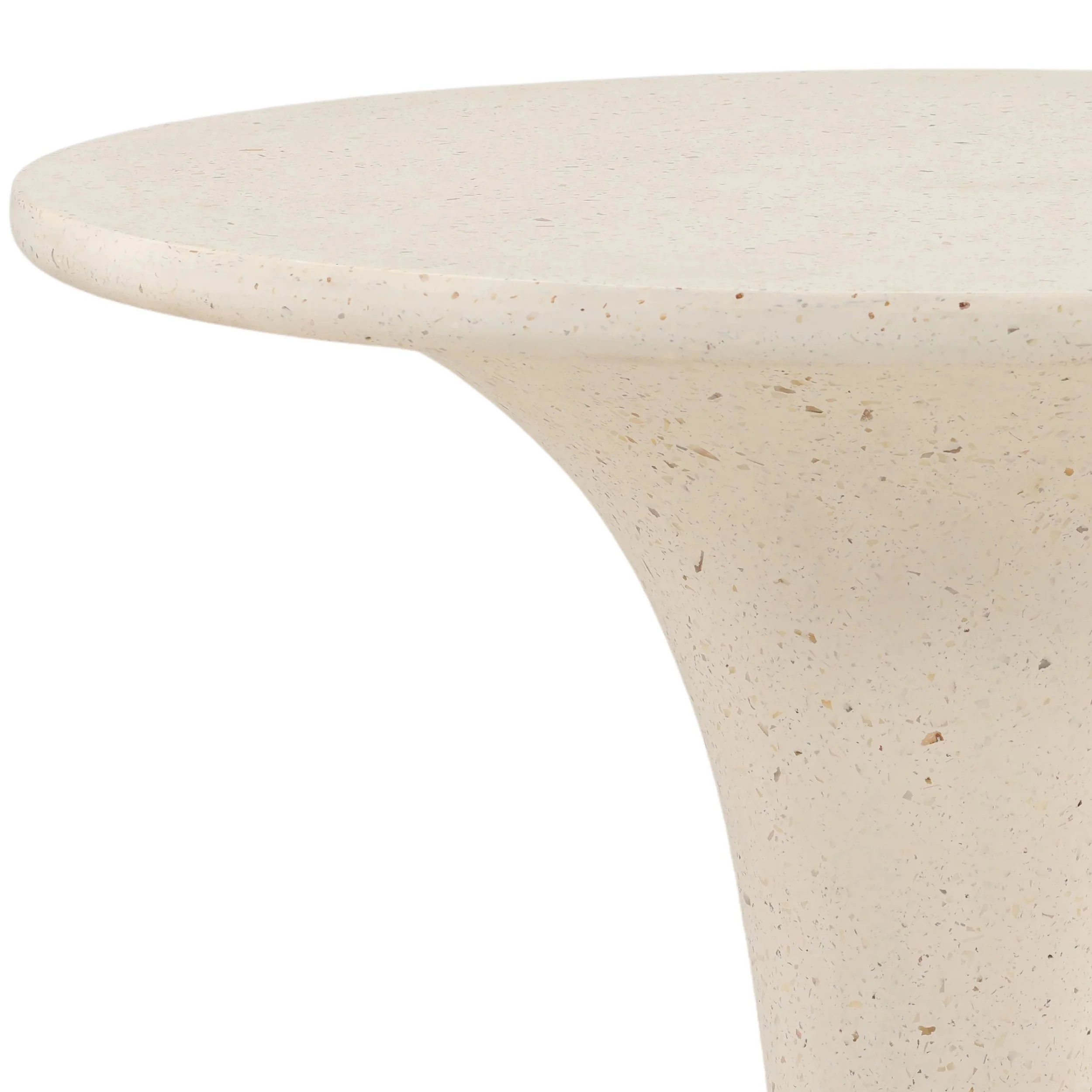 Florentina Outdoor Bar Table, Ivory - Image 3
