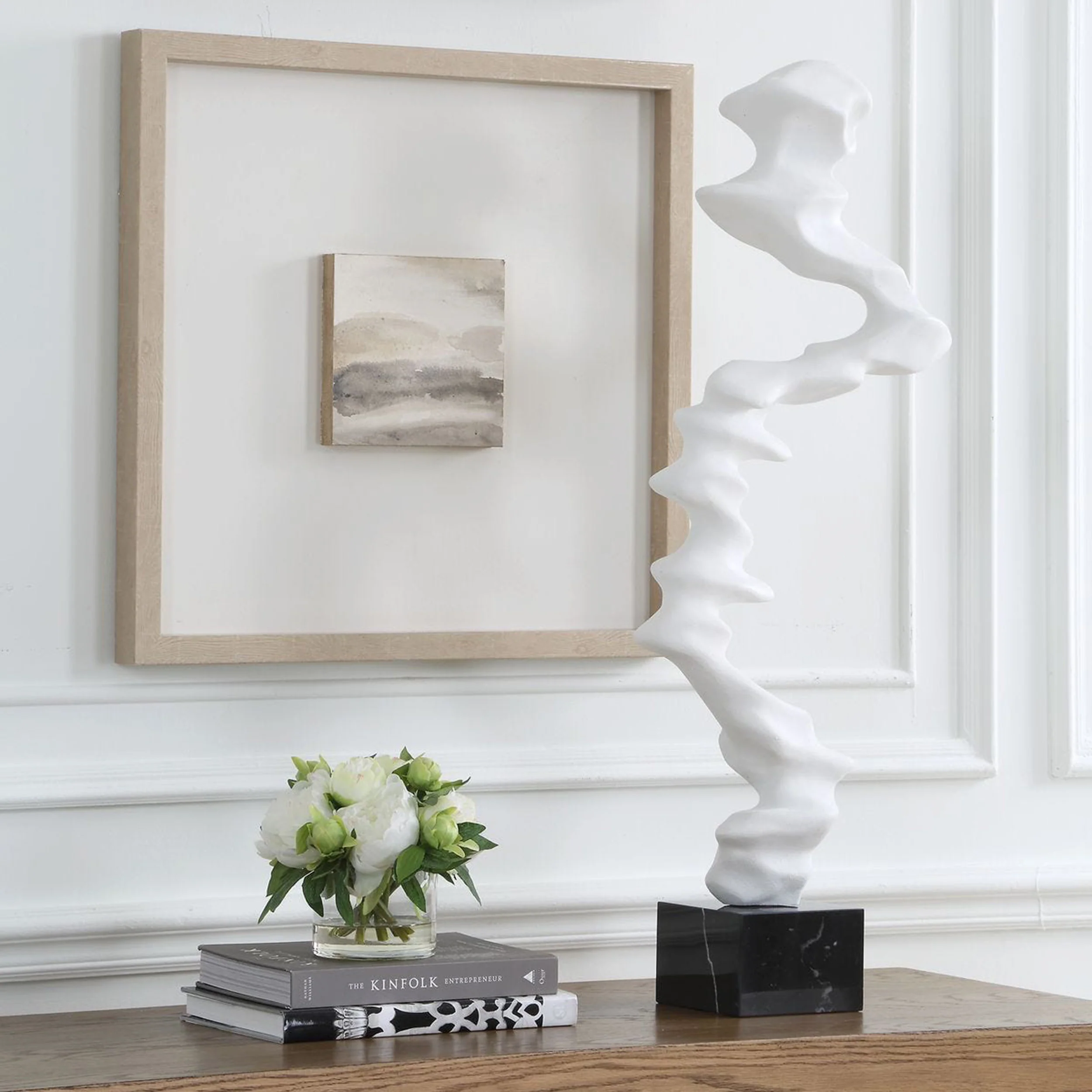 Flux Sculpture, Matte White - Image 5