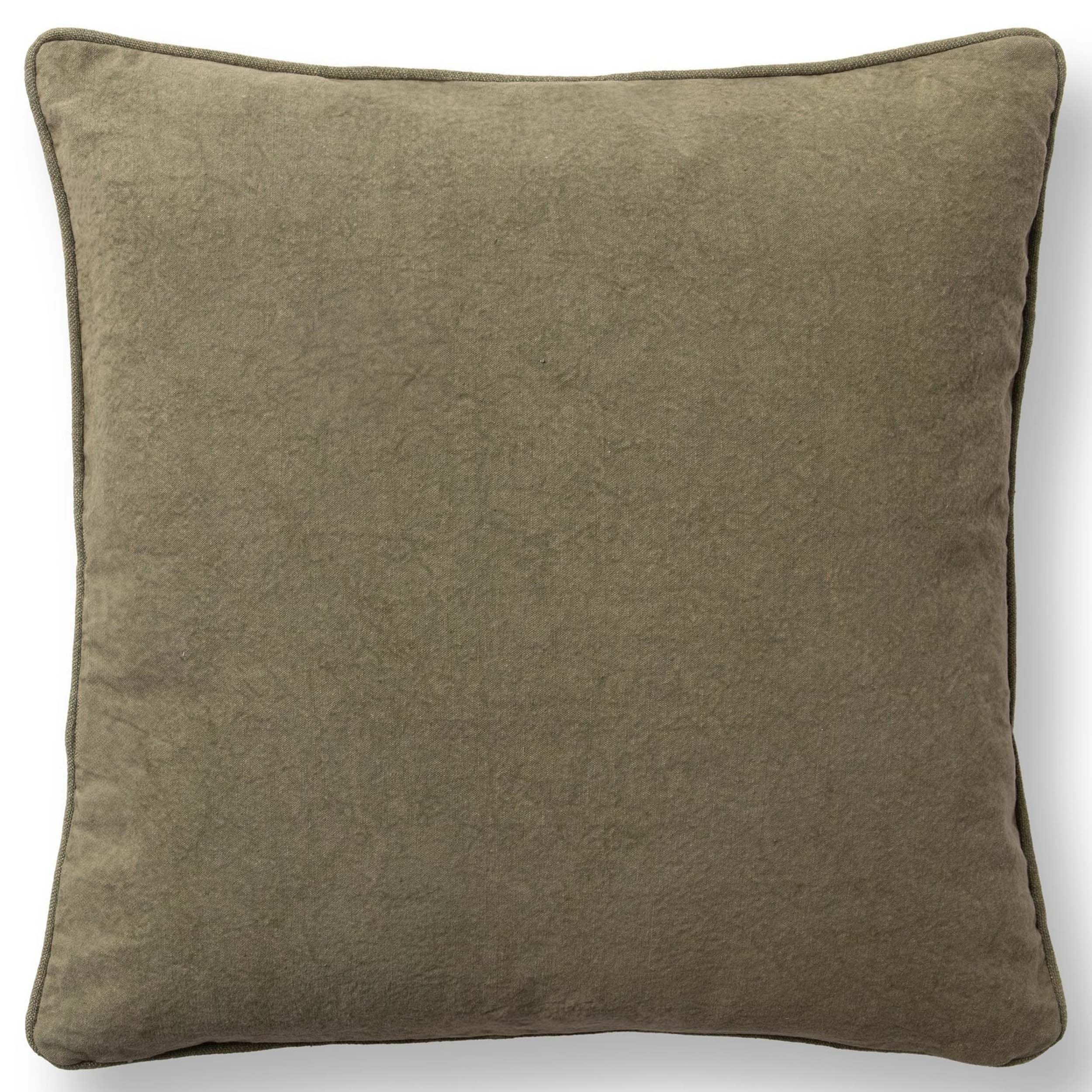 Folly Pillow, Olive Green - Image 2