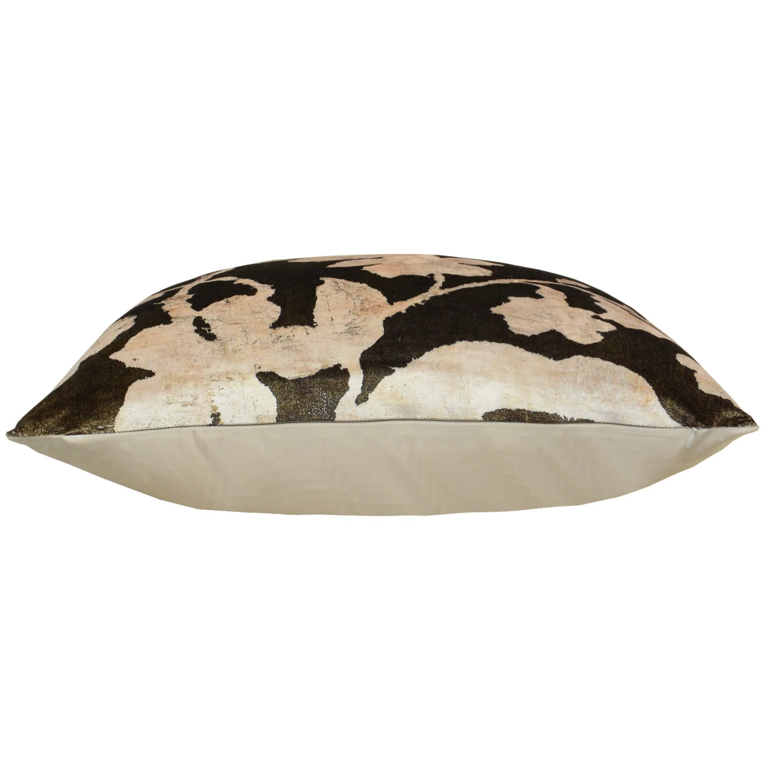 Forest Floral Pillow, Green/Beige - Image 2