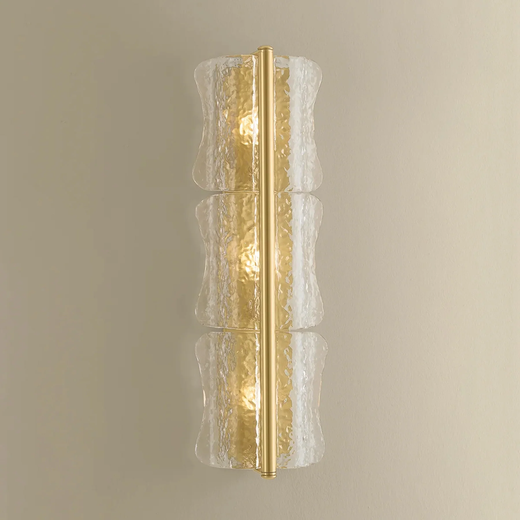 Fosterdale Horizontal Wall Sconce, Aged Brass - Image 10
