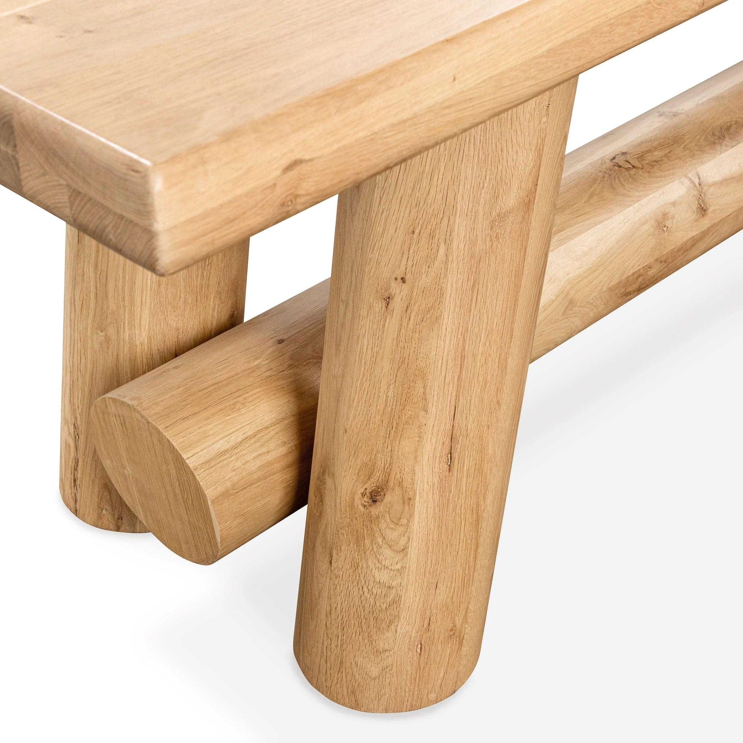 Foundation Rectangle Gathering Table, Light Oak - Image 5
