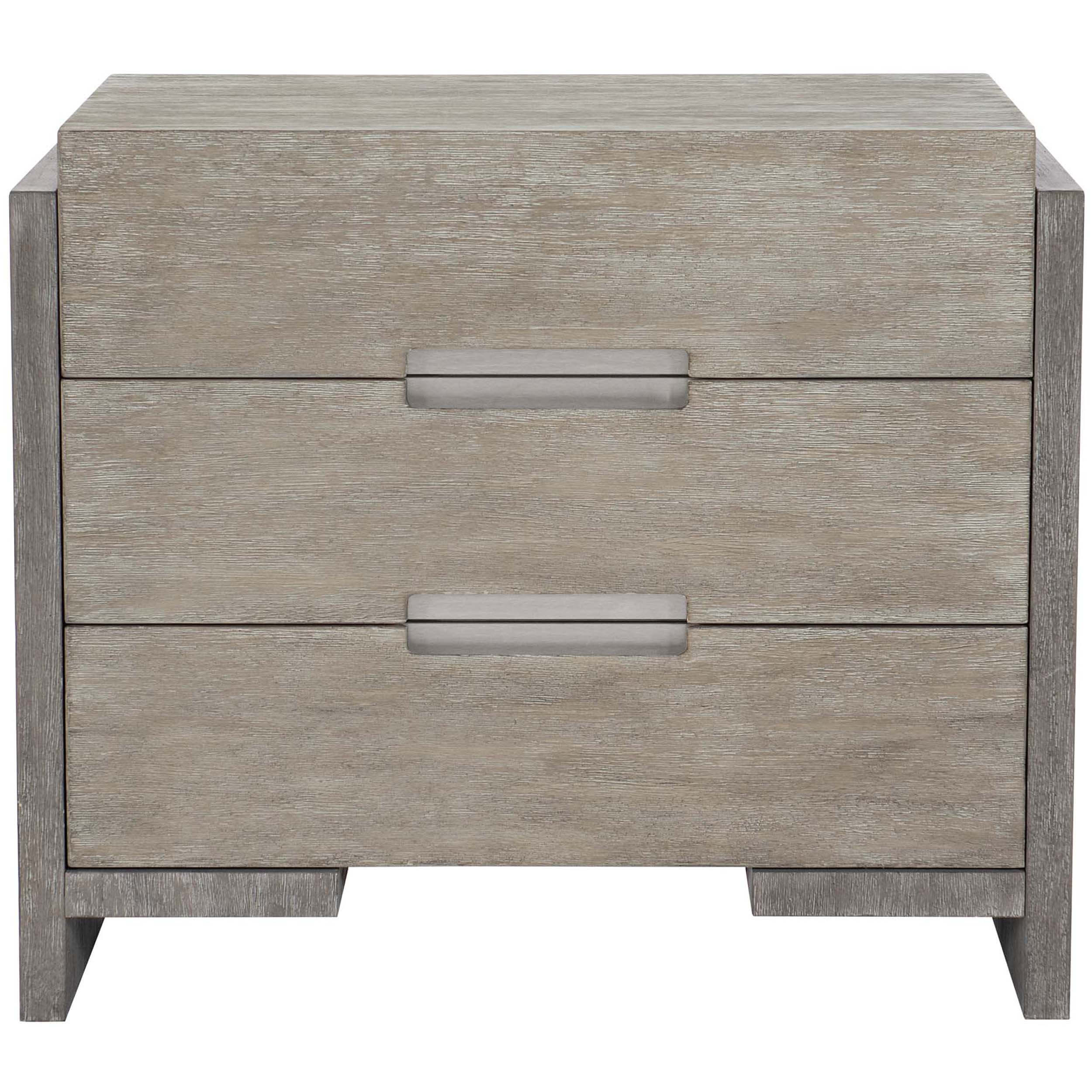 Foundations 3 Drawer Nightstand - Image 2