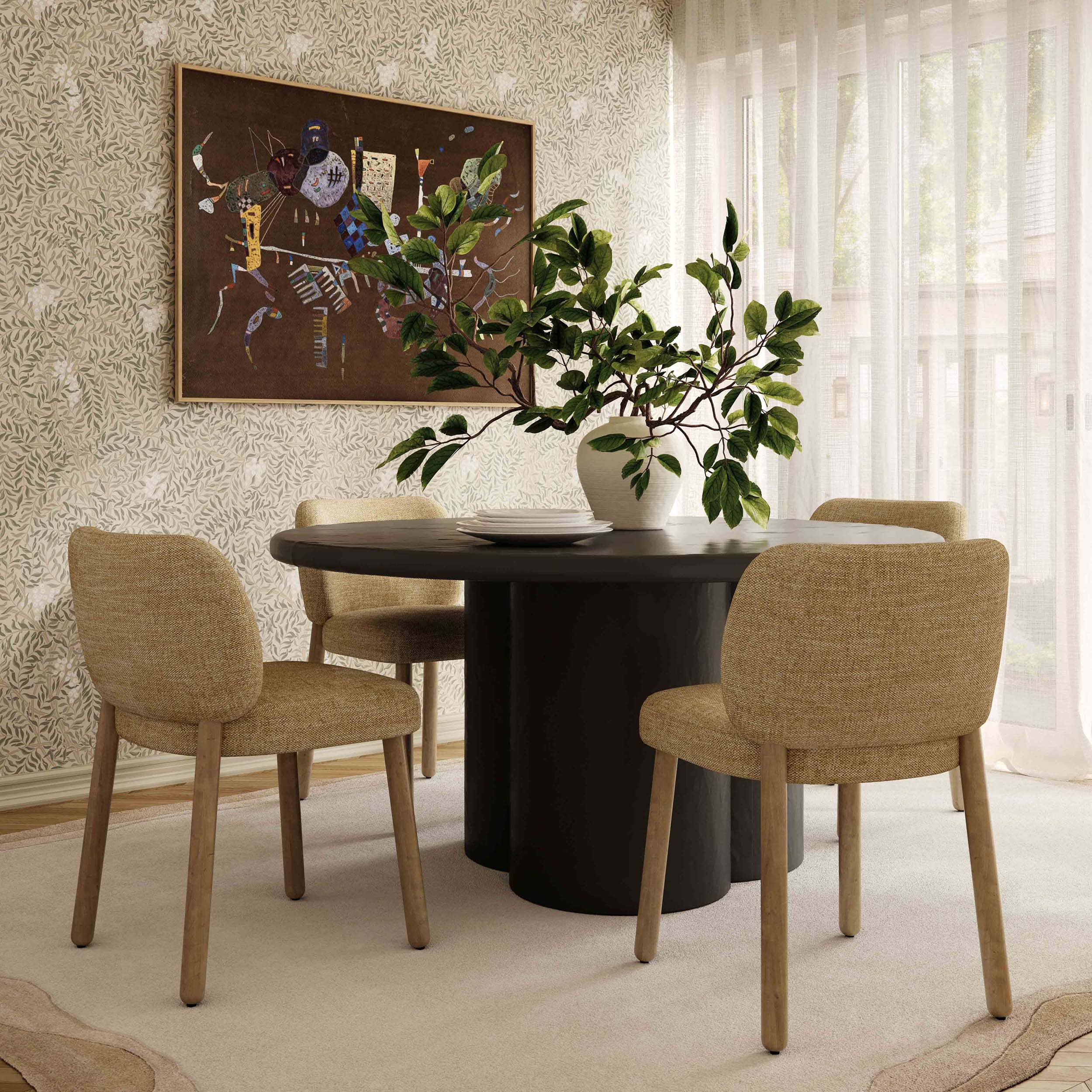 Foxy Dining Chair, Honey - Image 6