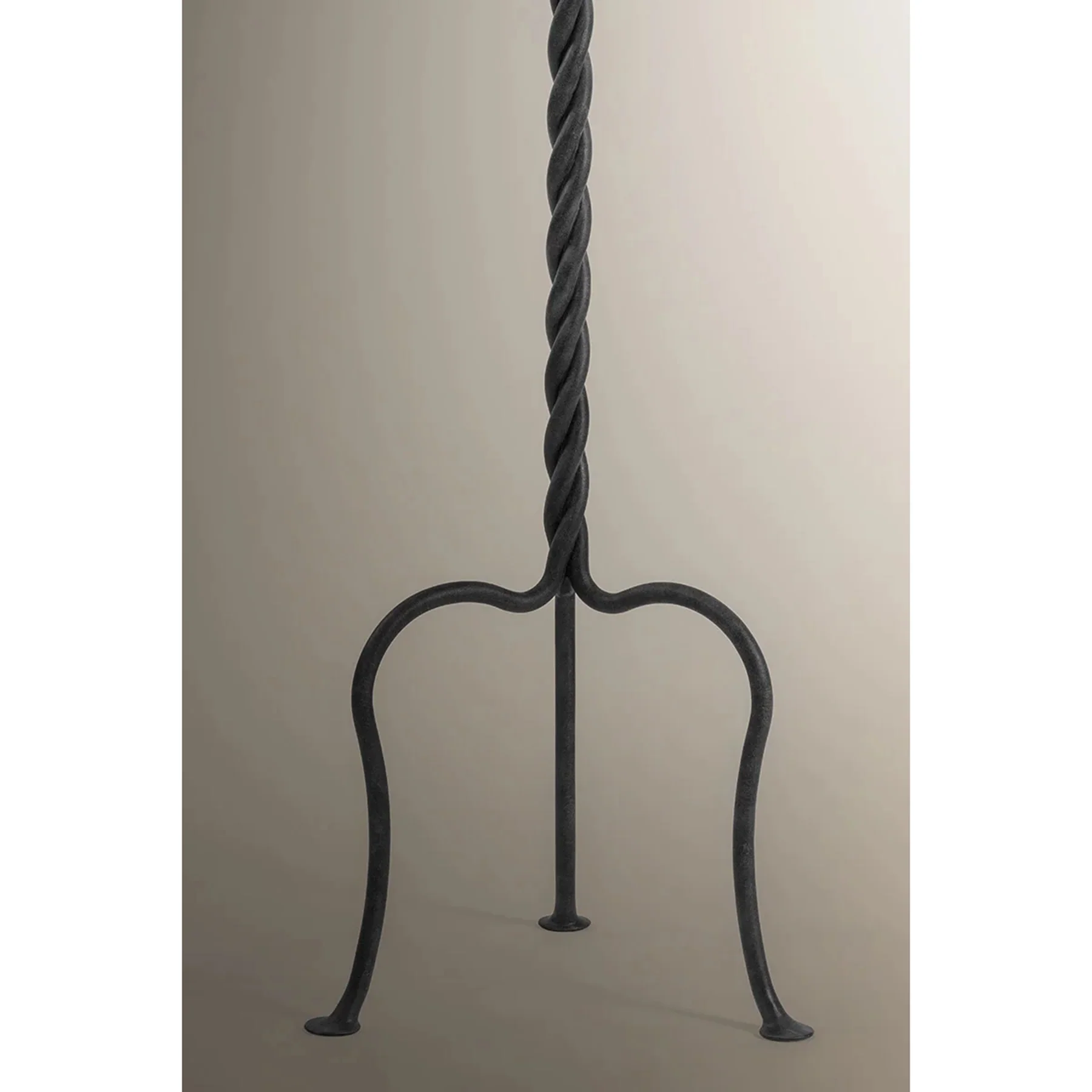 Francisco Floor Lamp, French Iron - Image 4