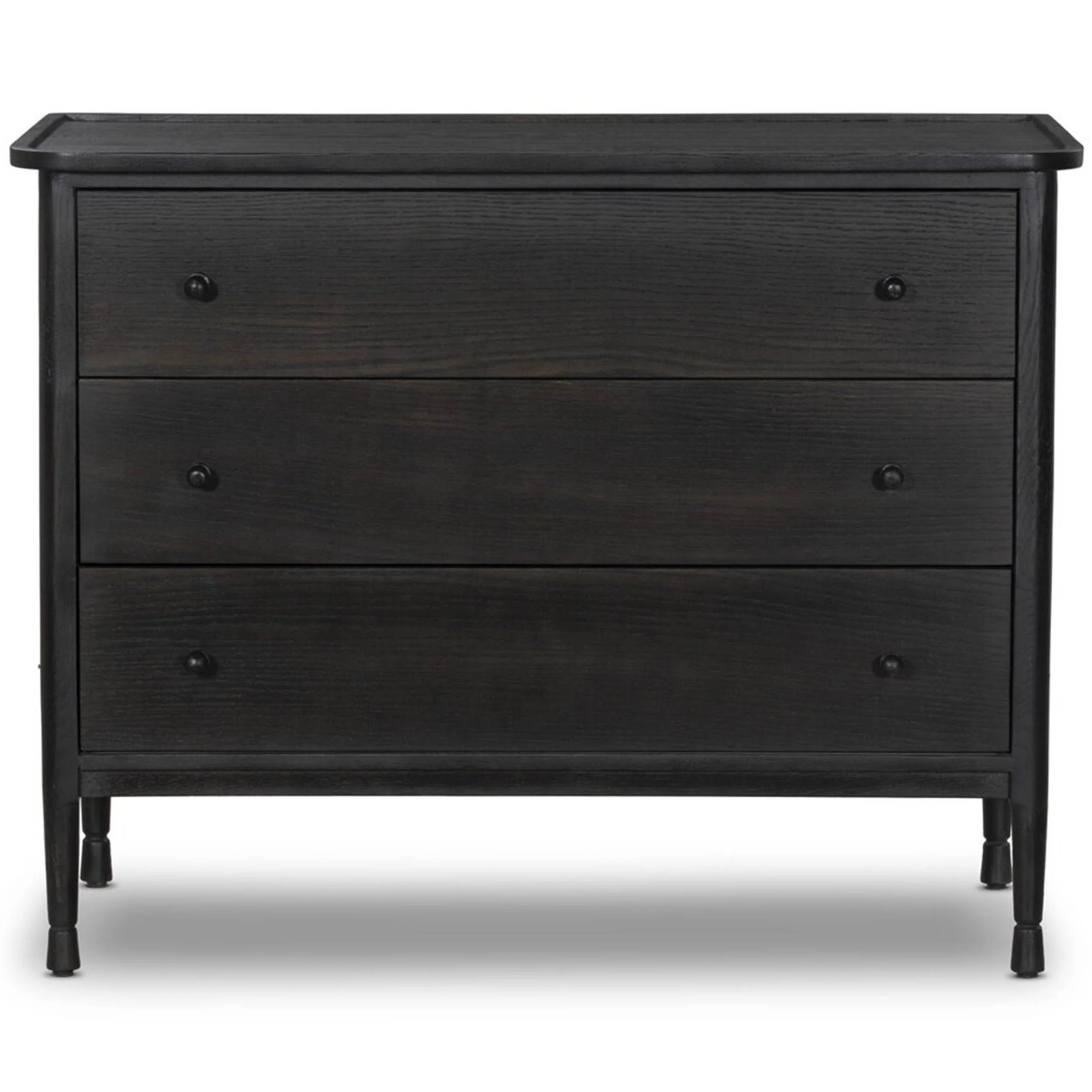 Franny 3 Drawer Chest, Espresso by Amber Lewis x Four Hands - Image 2