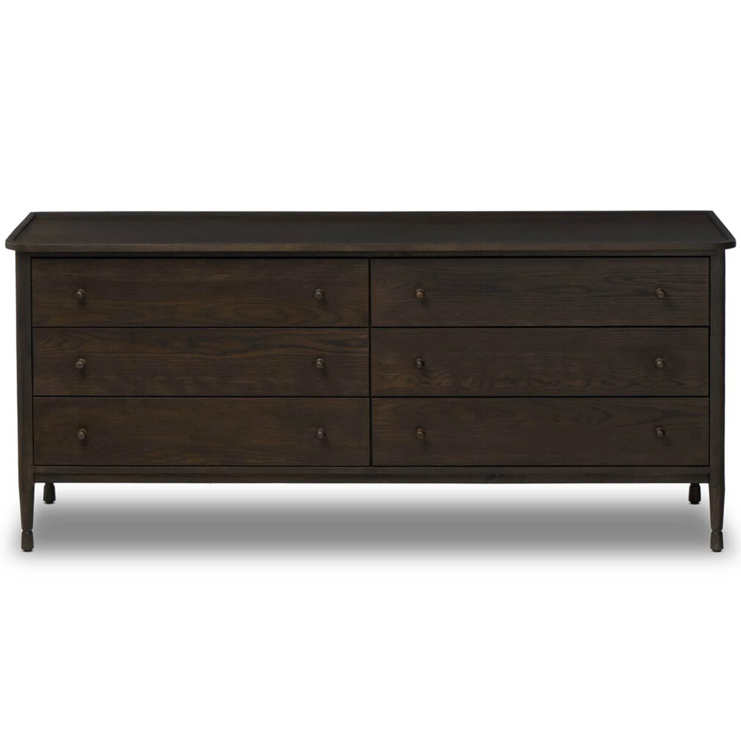 Franny 6 Drawer Dresser, Espresso by Amber Lewis x Four Hands - Image 2