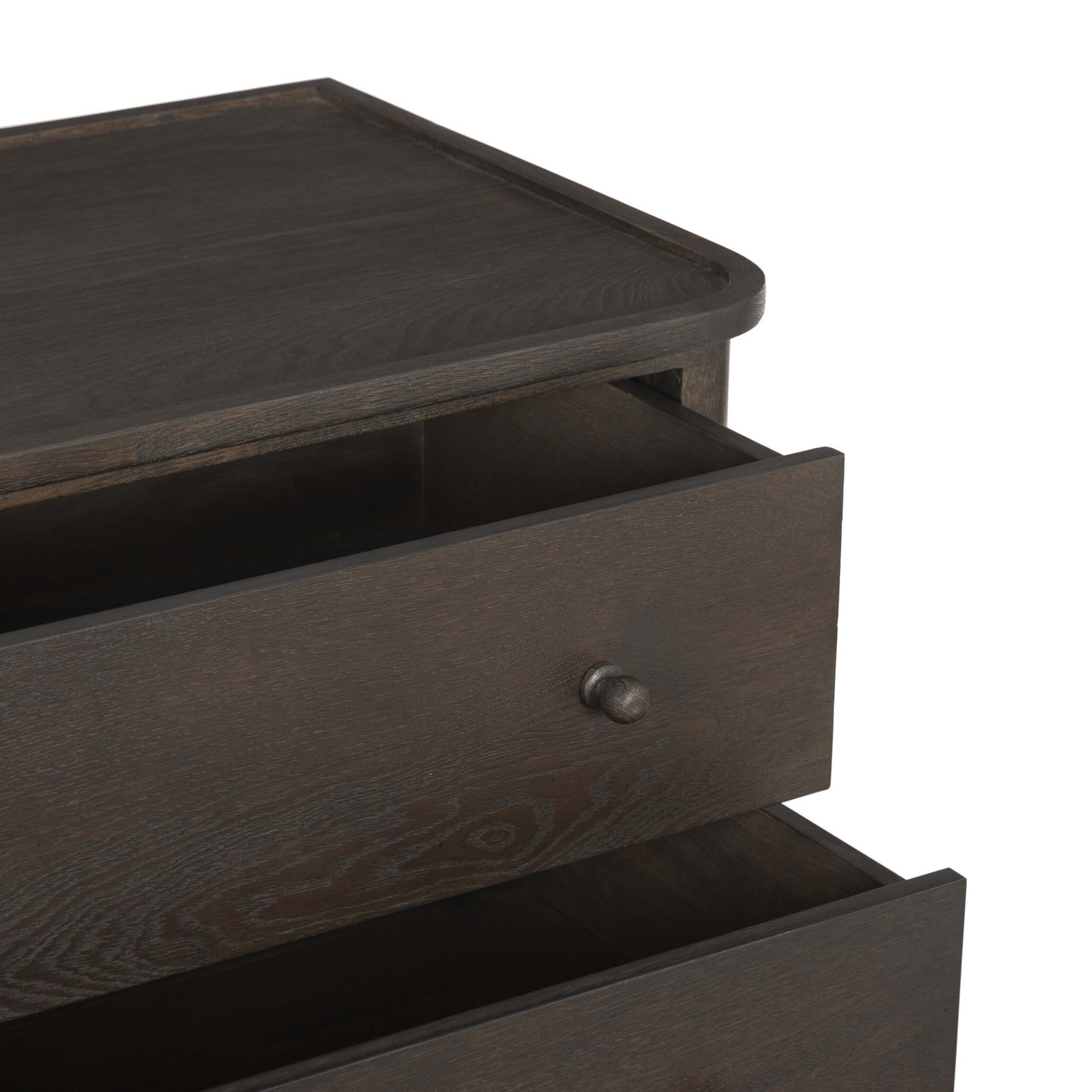 Franny Nightstand, Espresso by Amber Lewis x Four Hands - Image 4