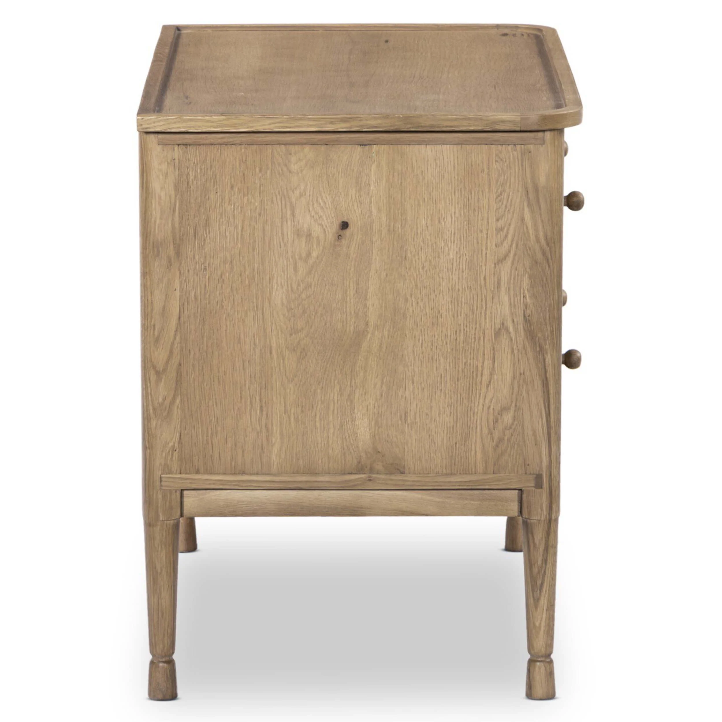 Franny Nightstand, Saddle Brown by Amber Lewis x Four Hands - Image 2