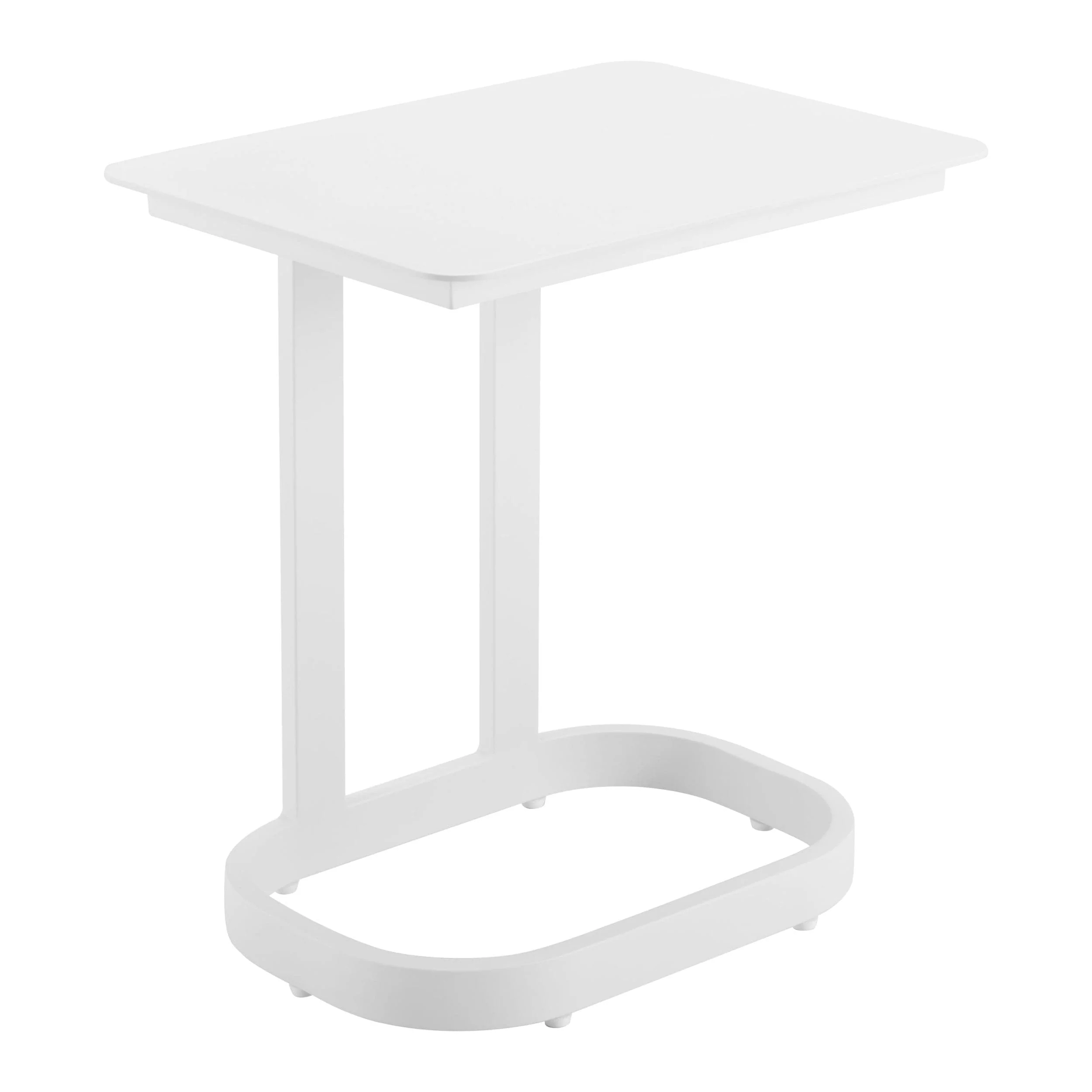 Friss End Table, White
