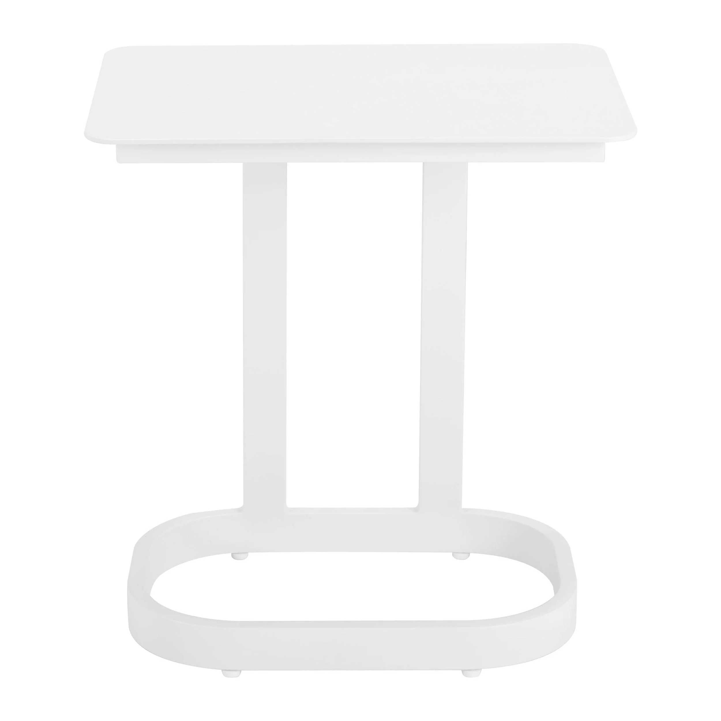 Friss End Table, White - Image 2