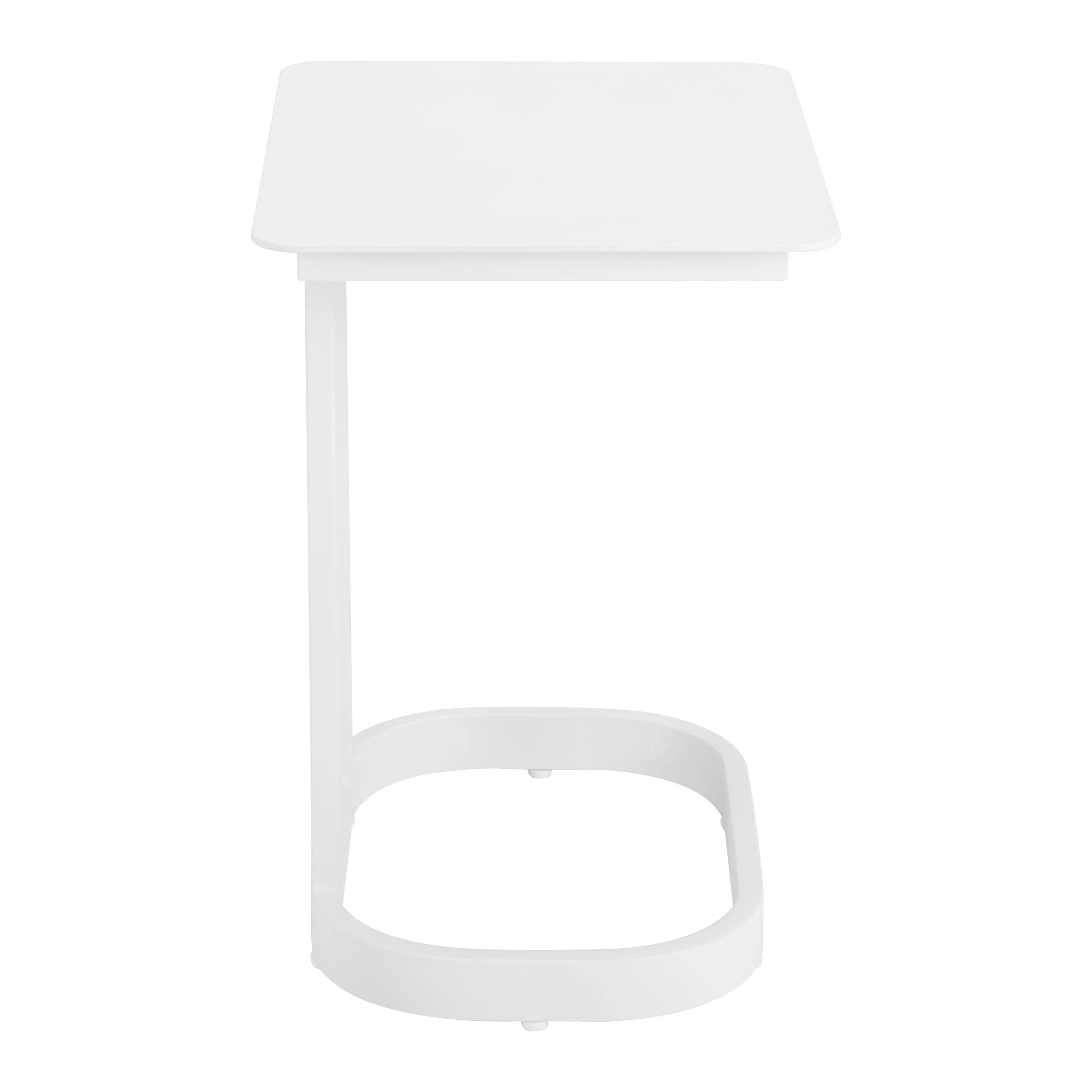 Friss End Table, White - Image 3