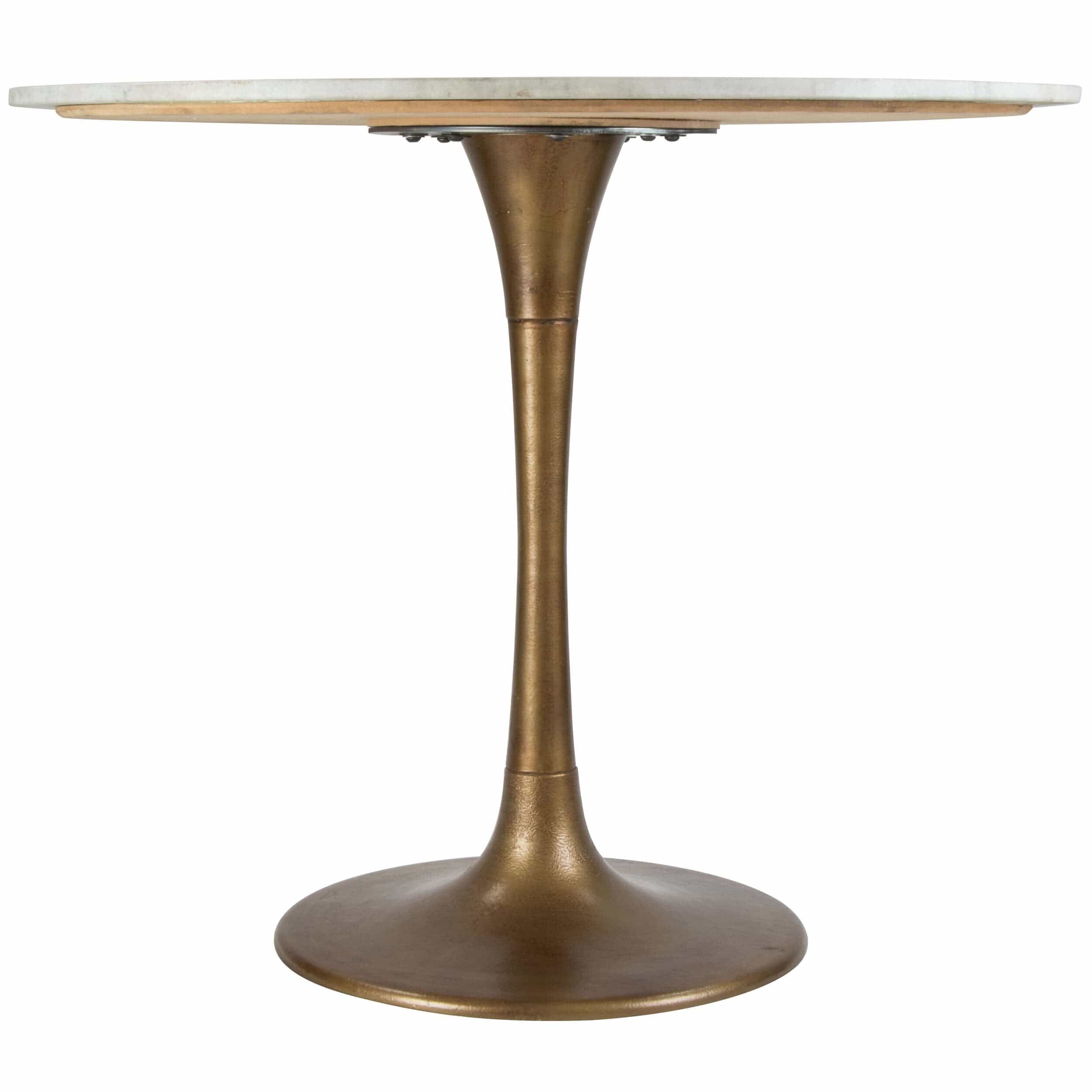 Fullerton Round Dining Table, White - Image 2
